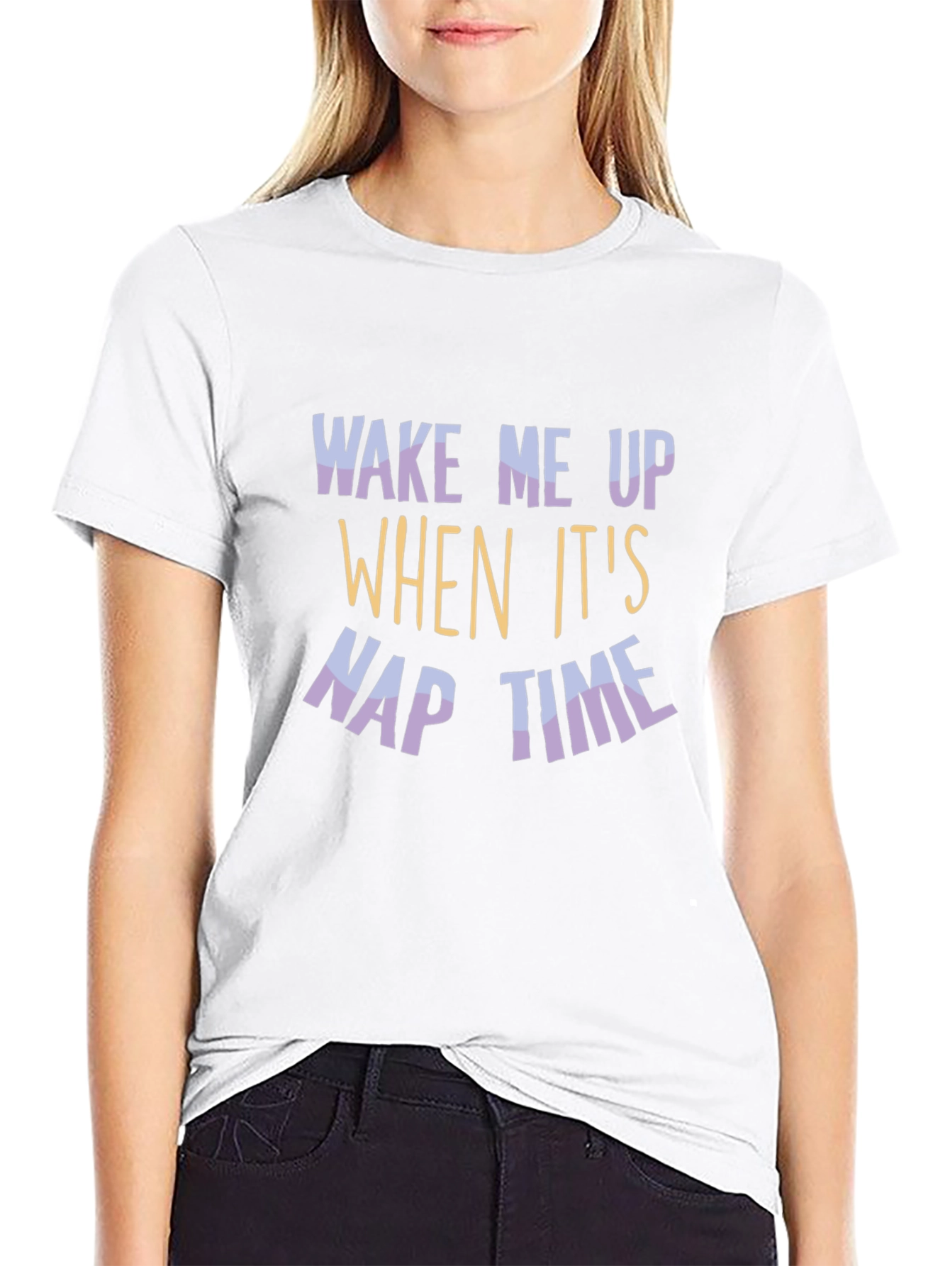Wake Me Up Nap Time Graphic Tee