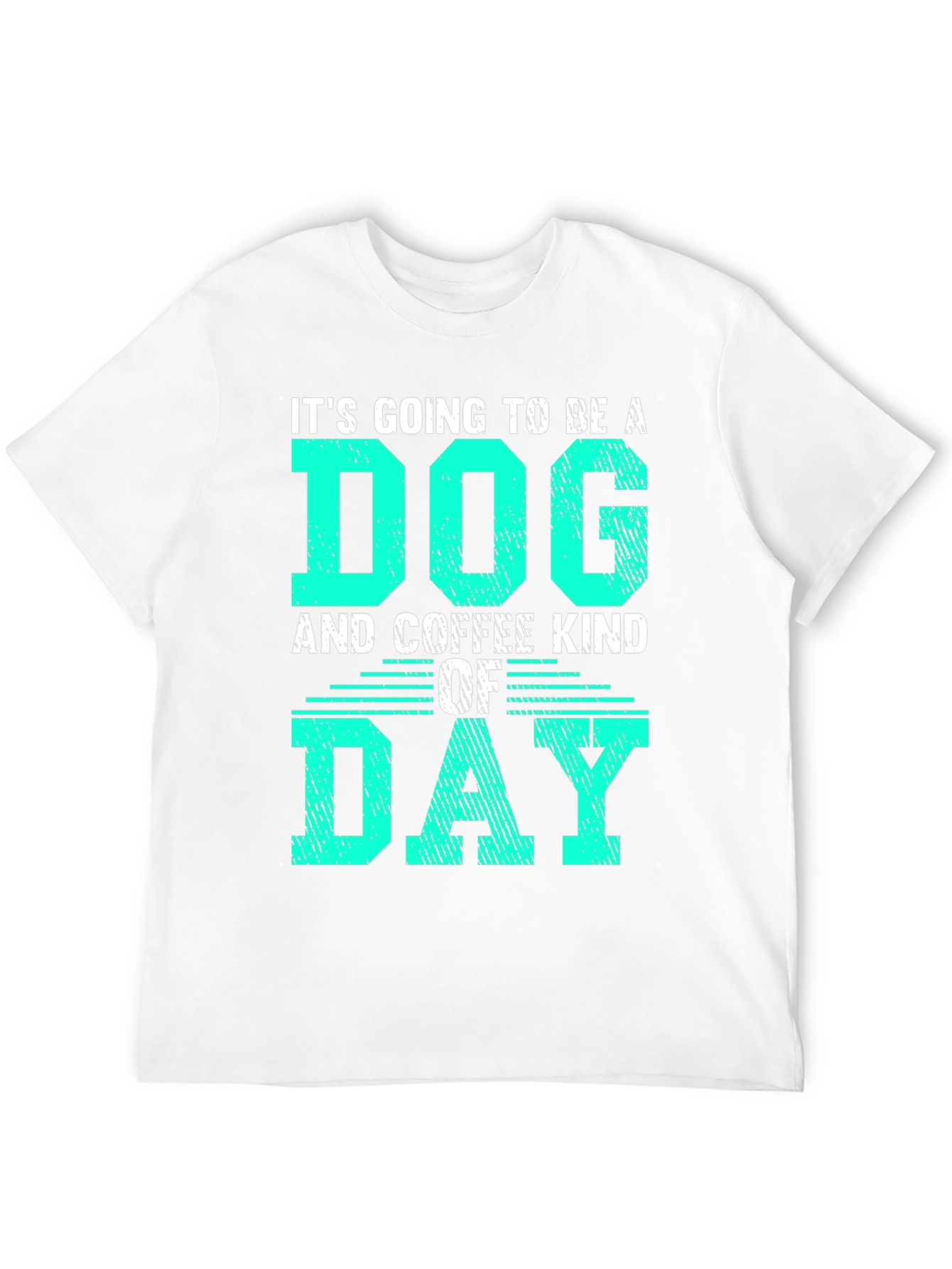 Dog and Coffee Kind of Day Graphic T-Shirt