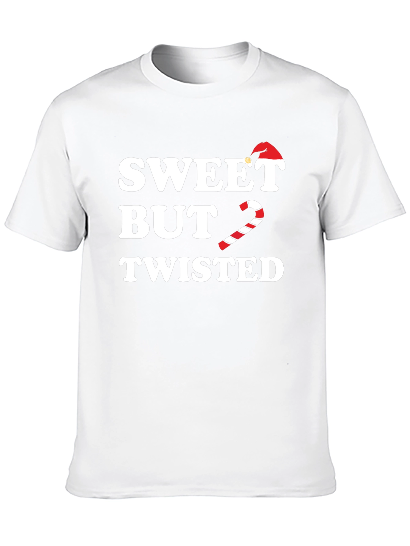 Sweet But Twisted Christmas Candy Cane T-Shirt