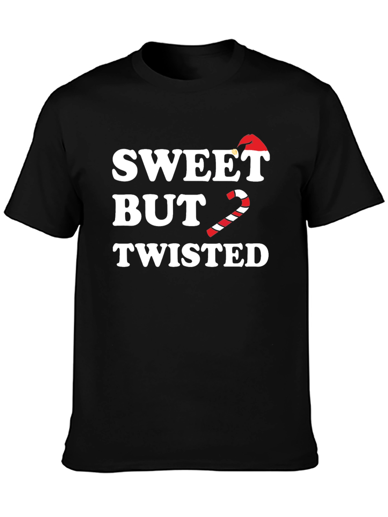 Sweet But Twisted Christmas Candy Cane T-Shirt