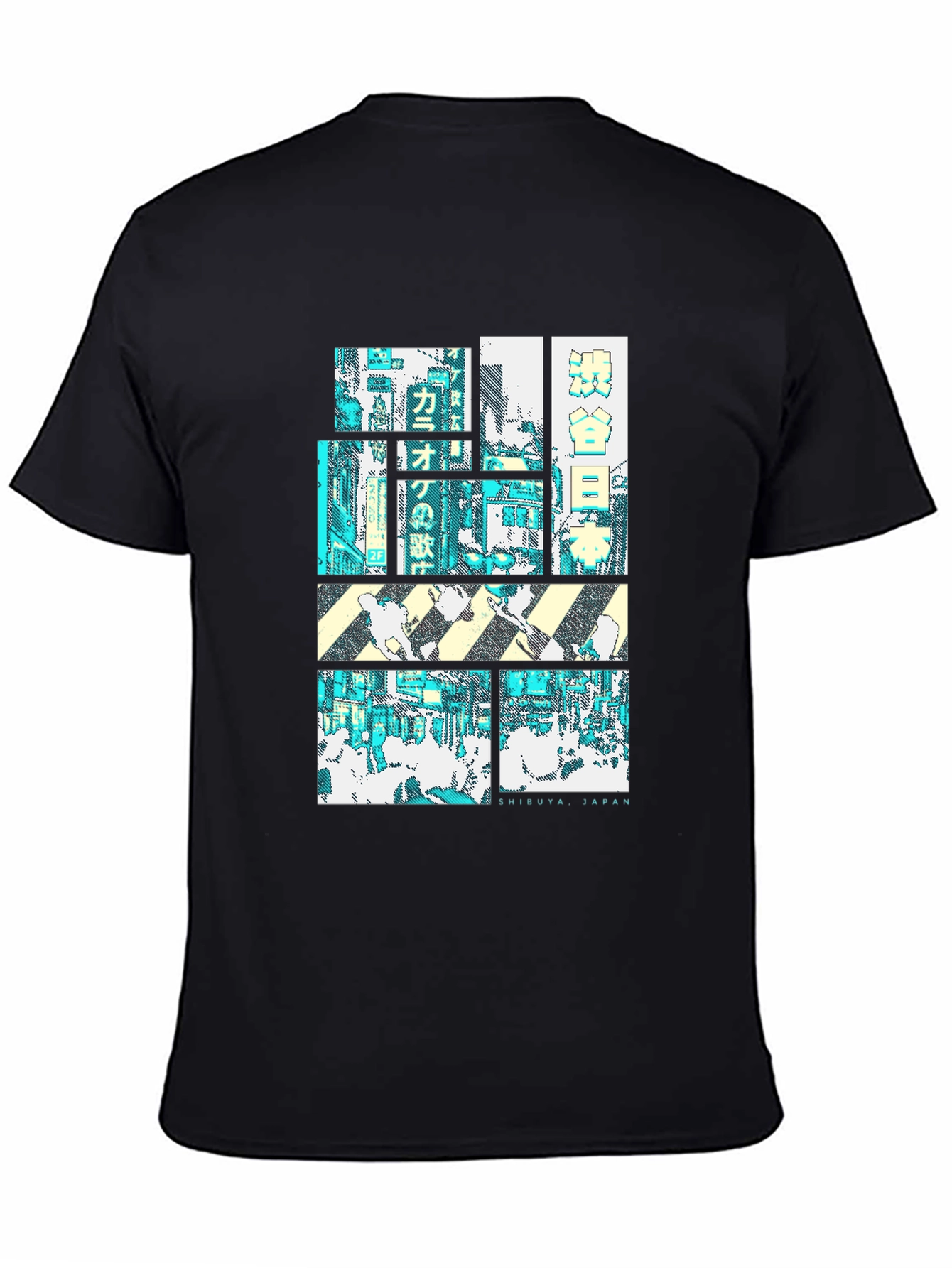 Shibuya Japan Graphic Tee - Urban Style Shirt
