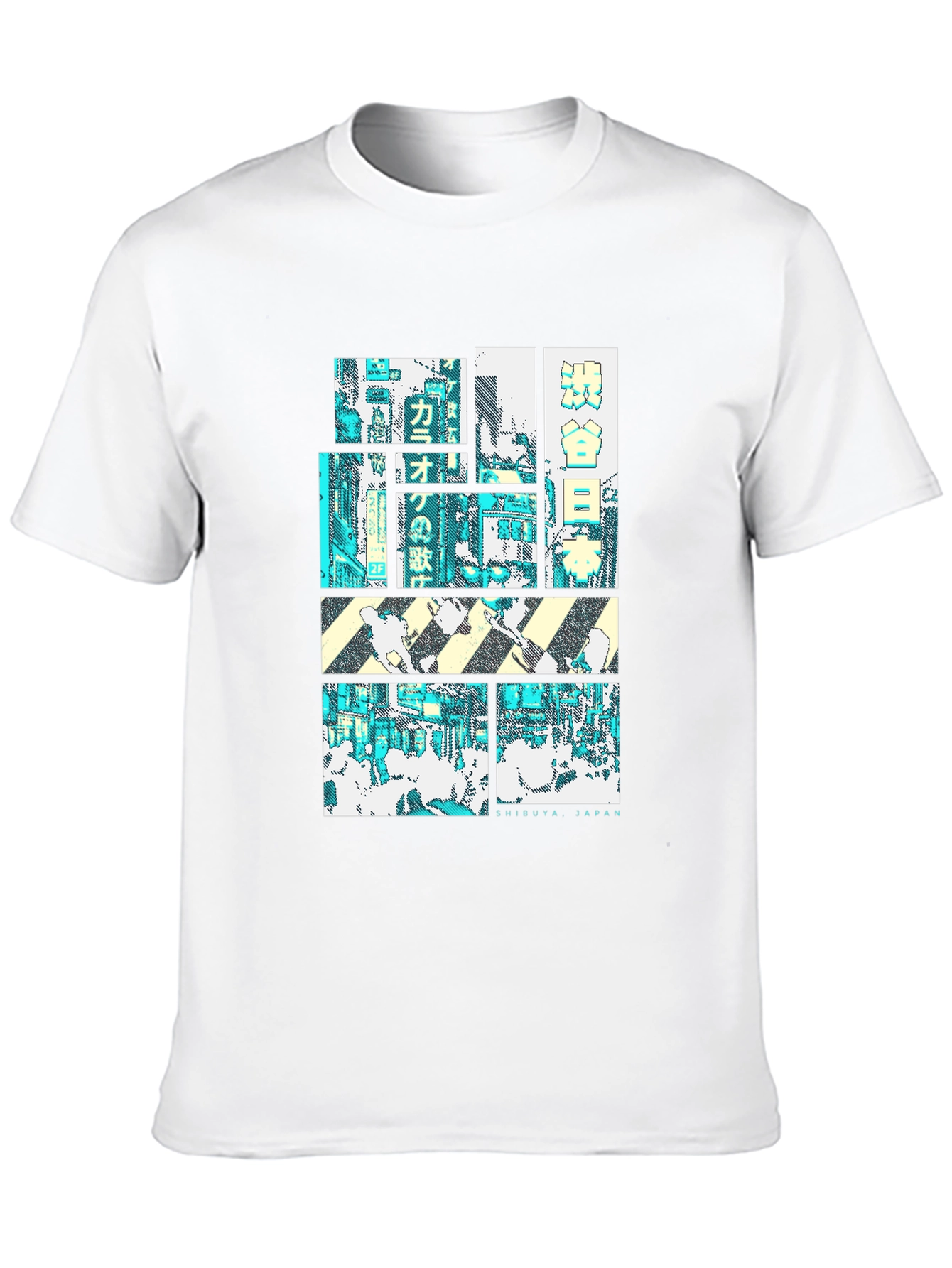 Shibuya Japan Graphic Tee - Urban Style Shirt