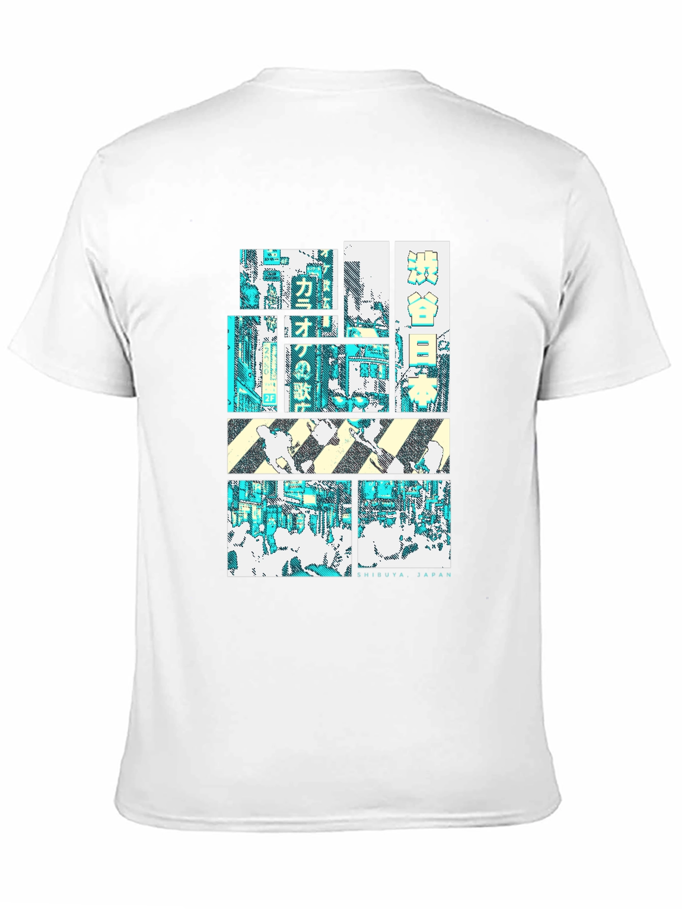 Shibuya Japan Graphic Tee - Urban Style Shirt