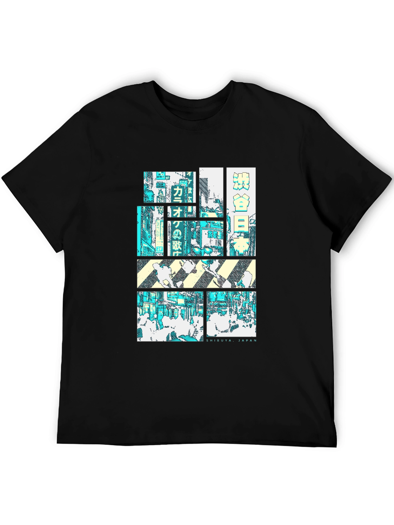 Shibuya Japan Graphic Tee - Urban Style Shirt