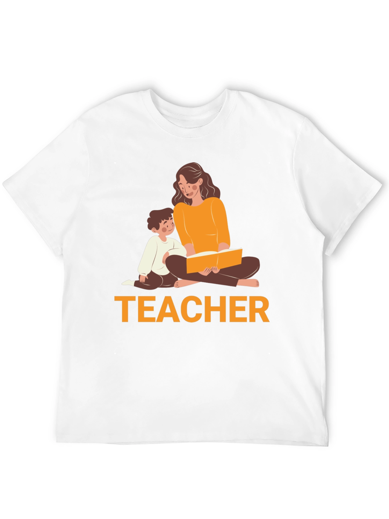 Teacher Reading T-Shirt - Soft Cotton Tee