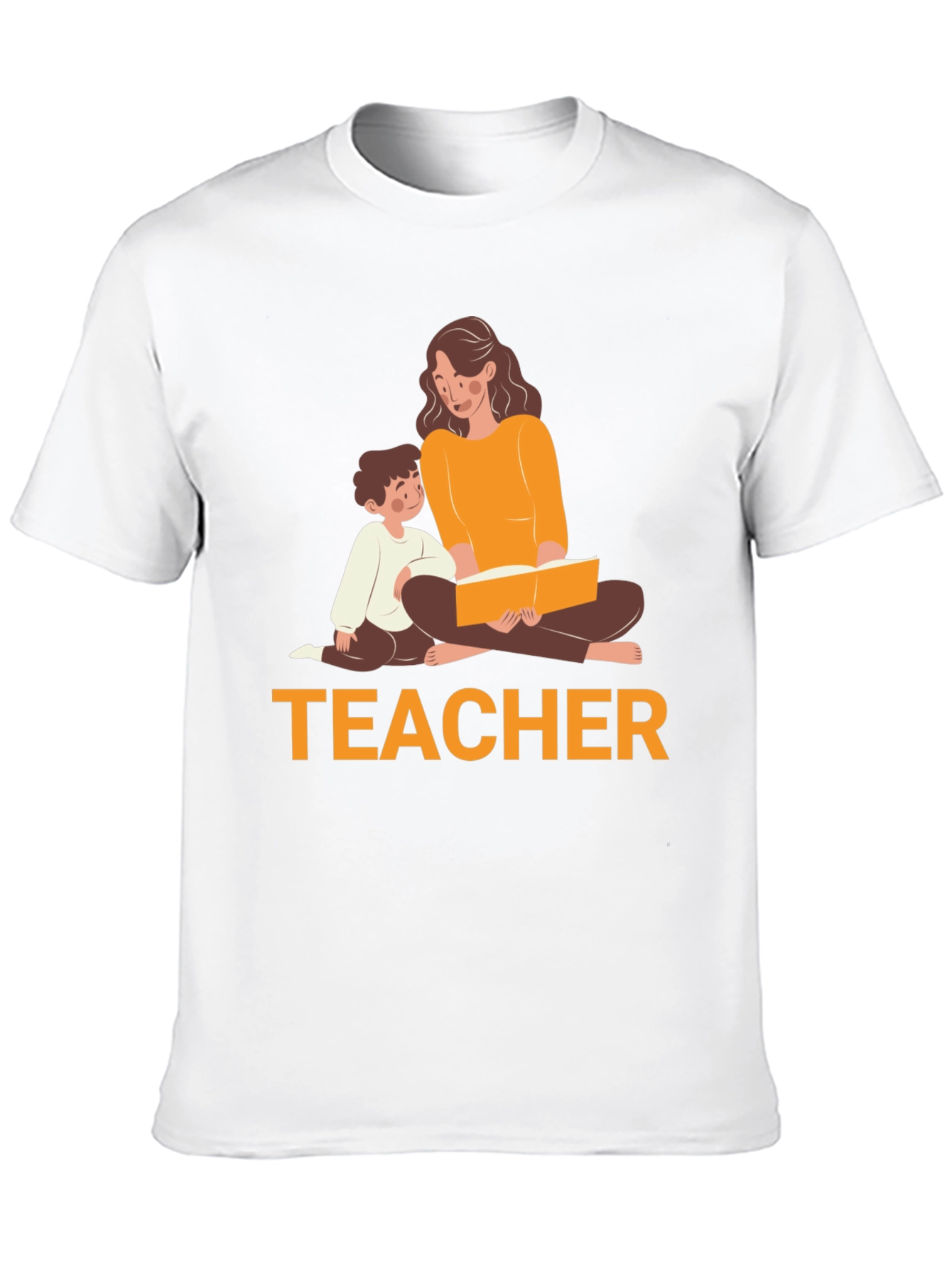 Teacher Reading T-Shirt - Soft Cotton Tee
