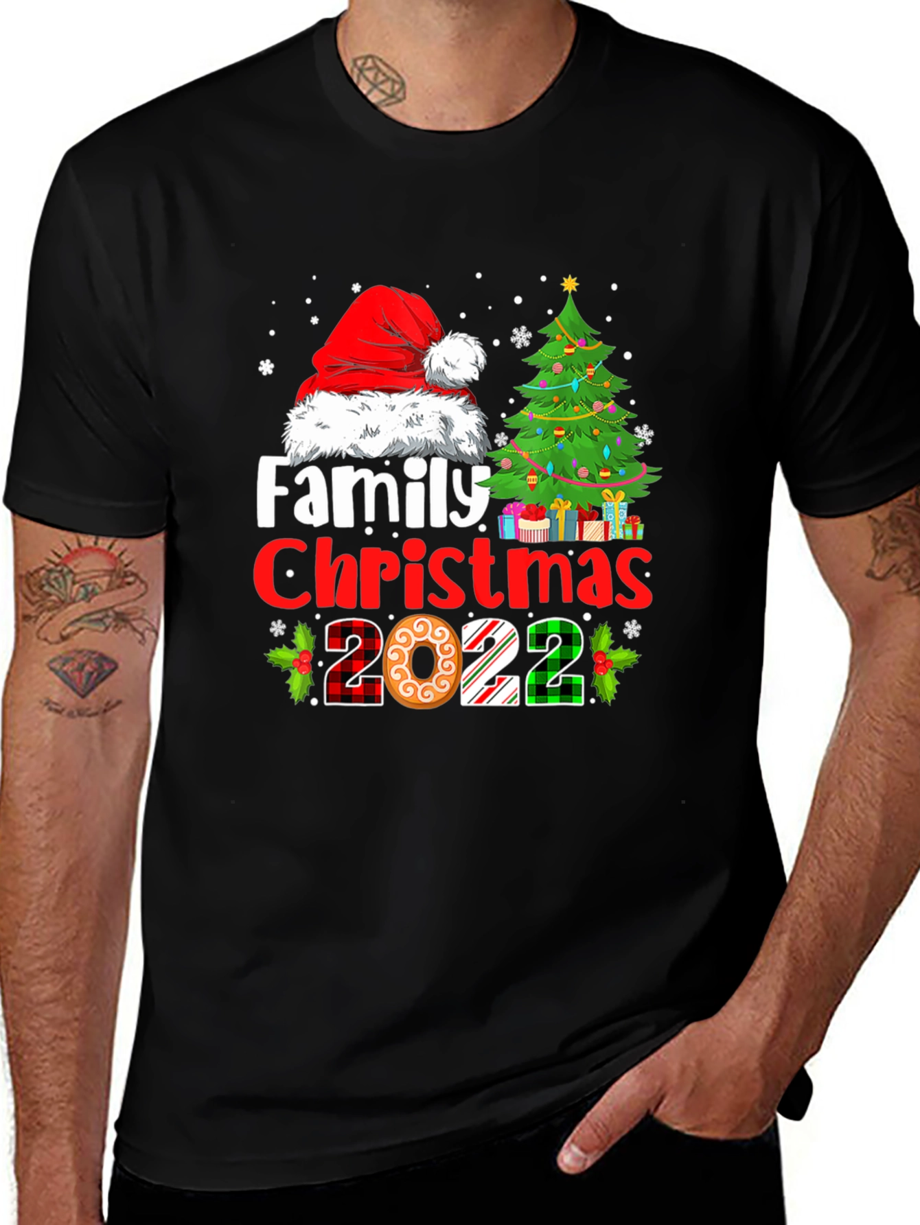 Family Christmas 2022 Graphic T-Shirt
