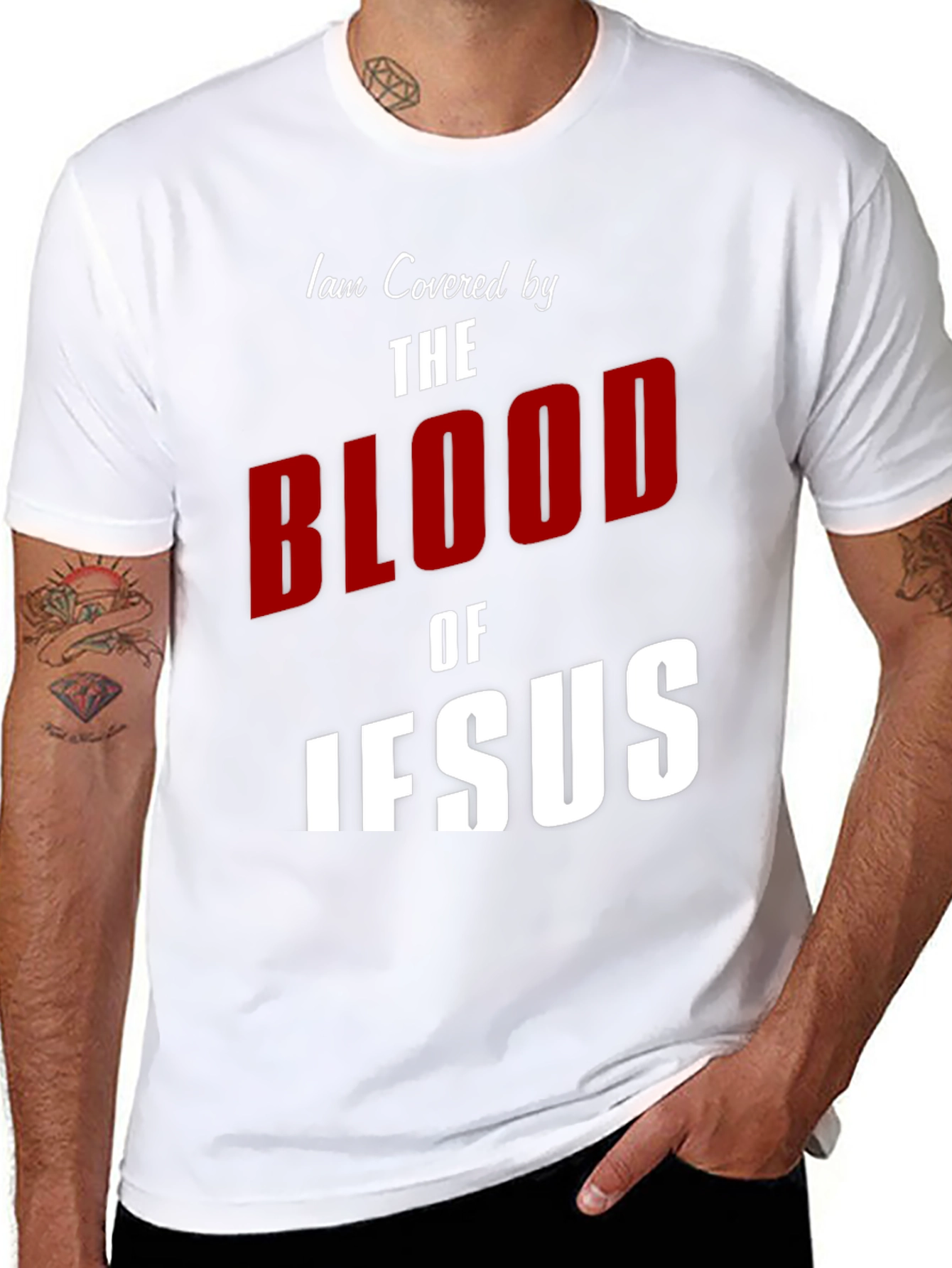I am Covered by the Blood of Jesus T-Shirt