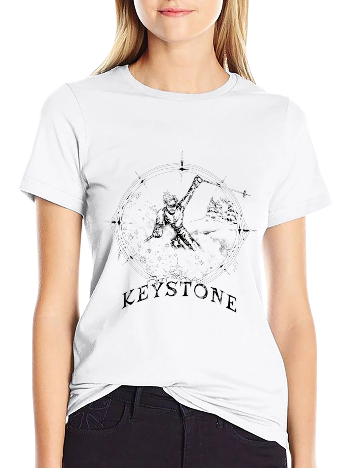 Keystone Graphic Print Mens T-Shirt