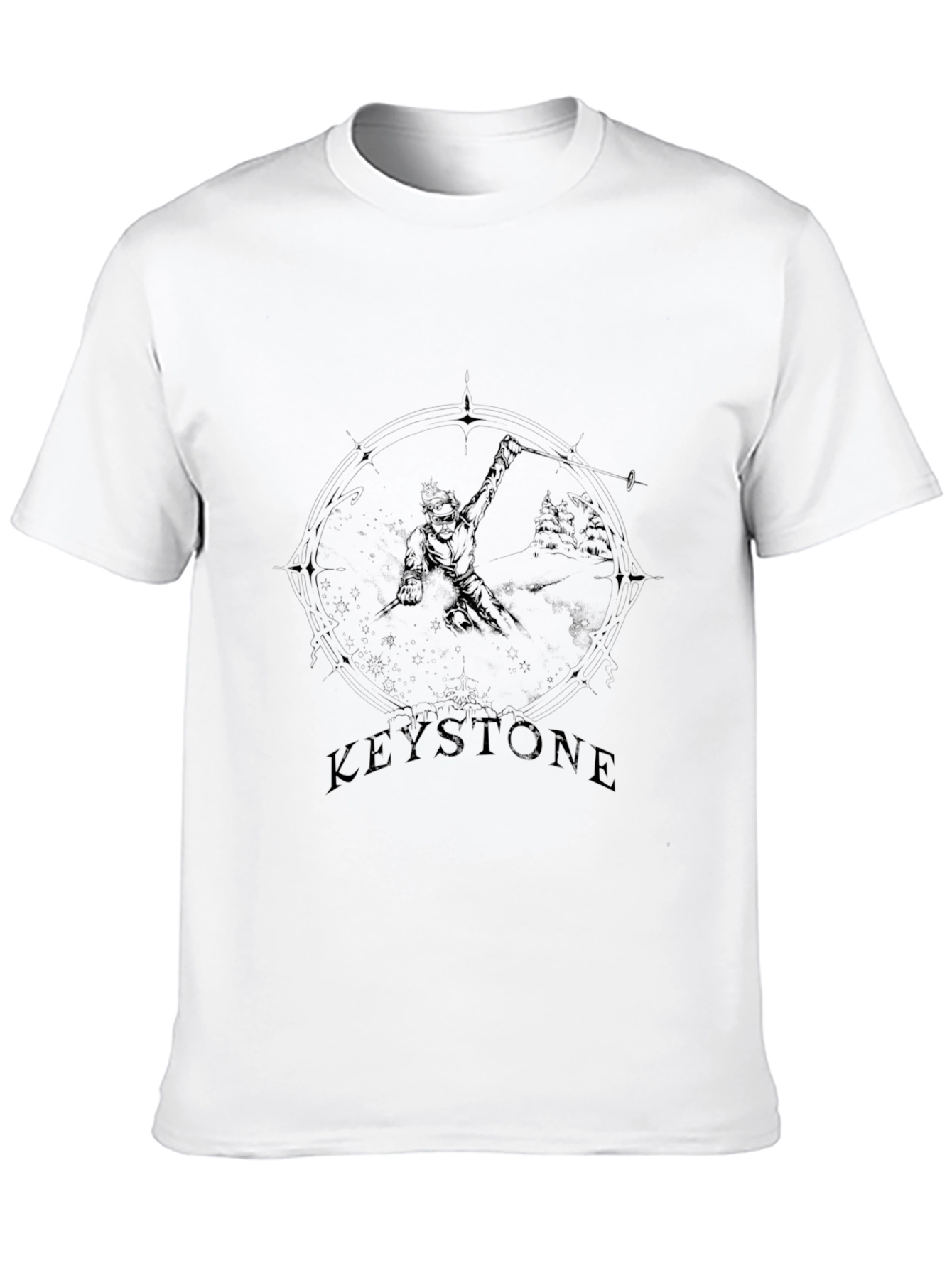 Keystone Graphic Print Mens T-Shirt