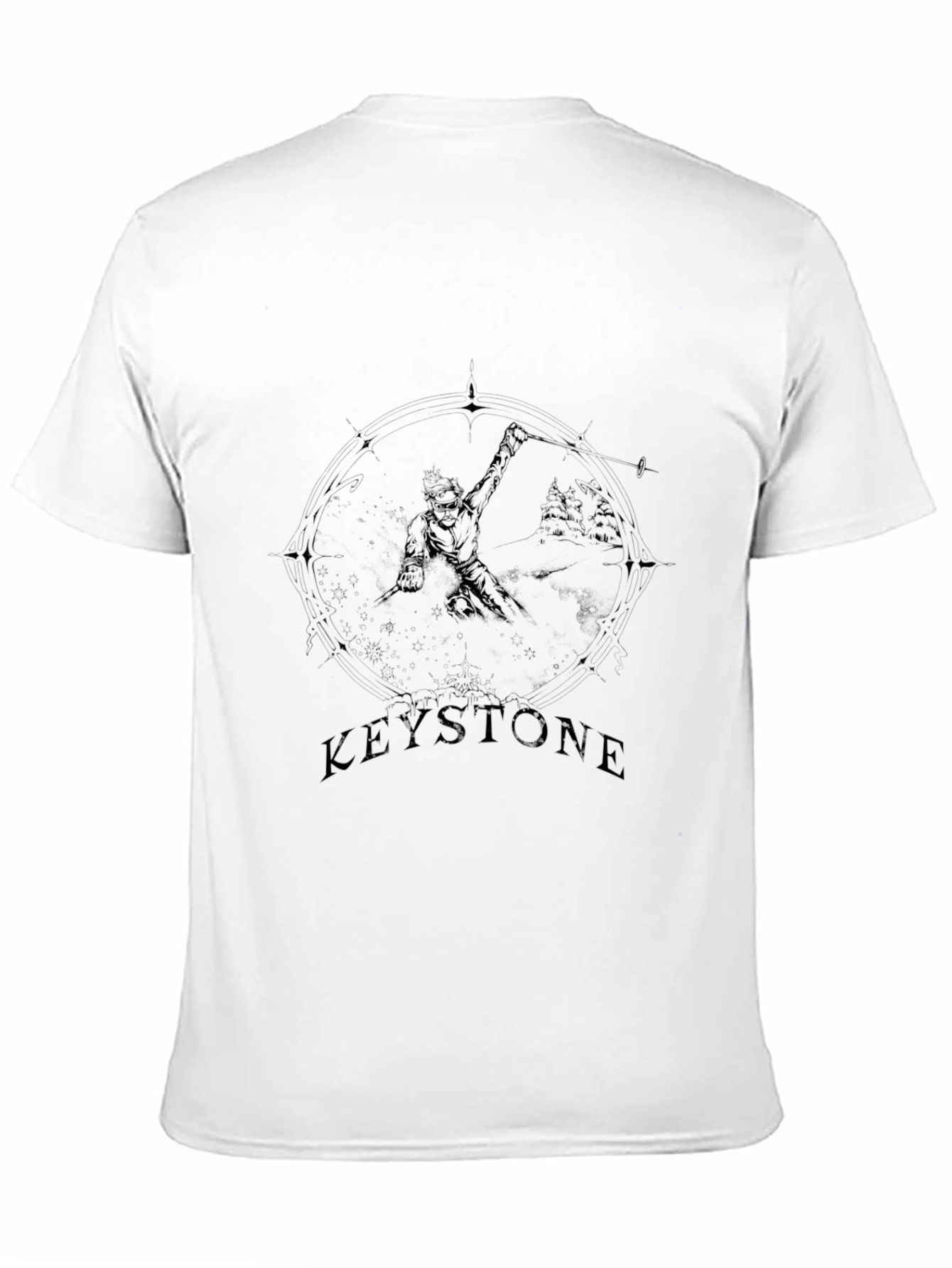 Keystone Graphic Print Mens T-Shirt