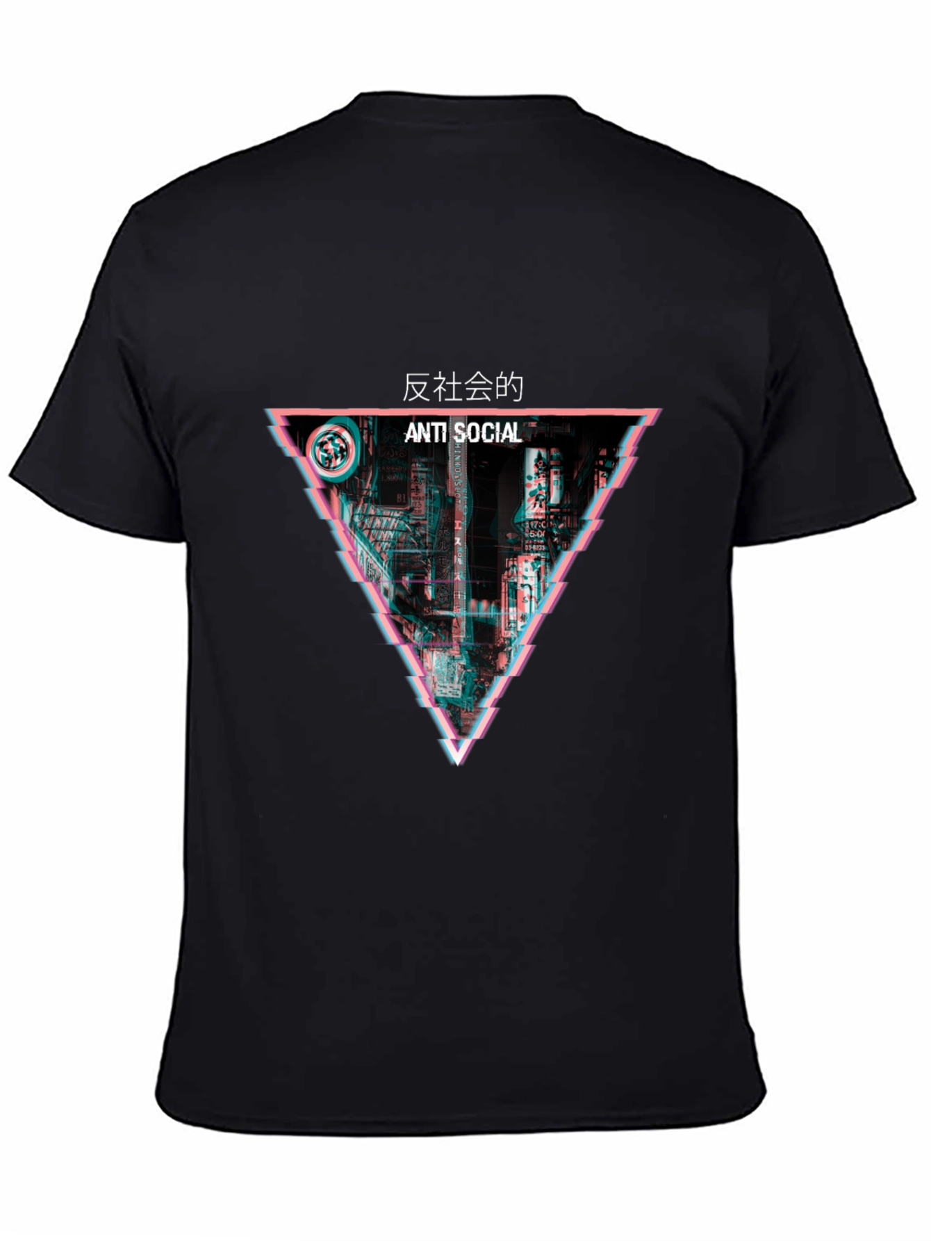 Anti-Social Graphic Tee - Urban Style