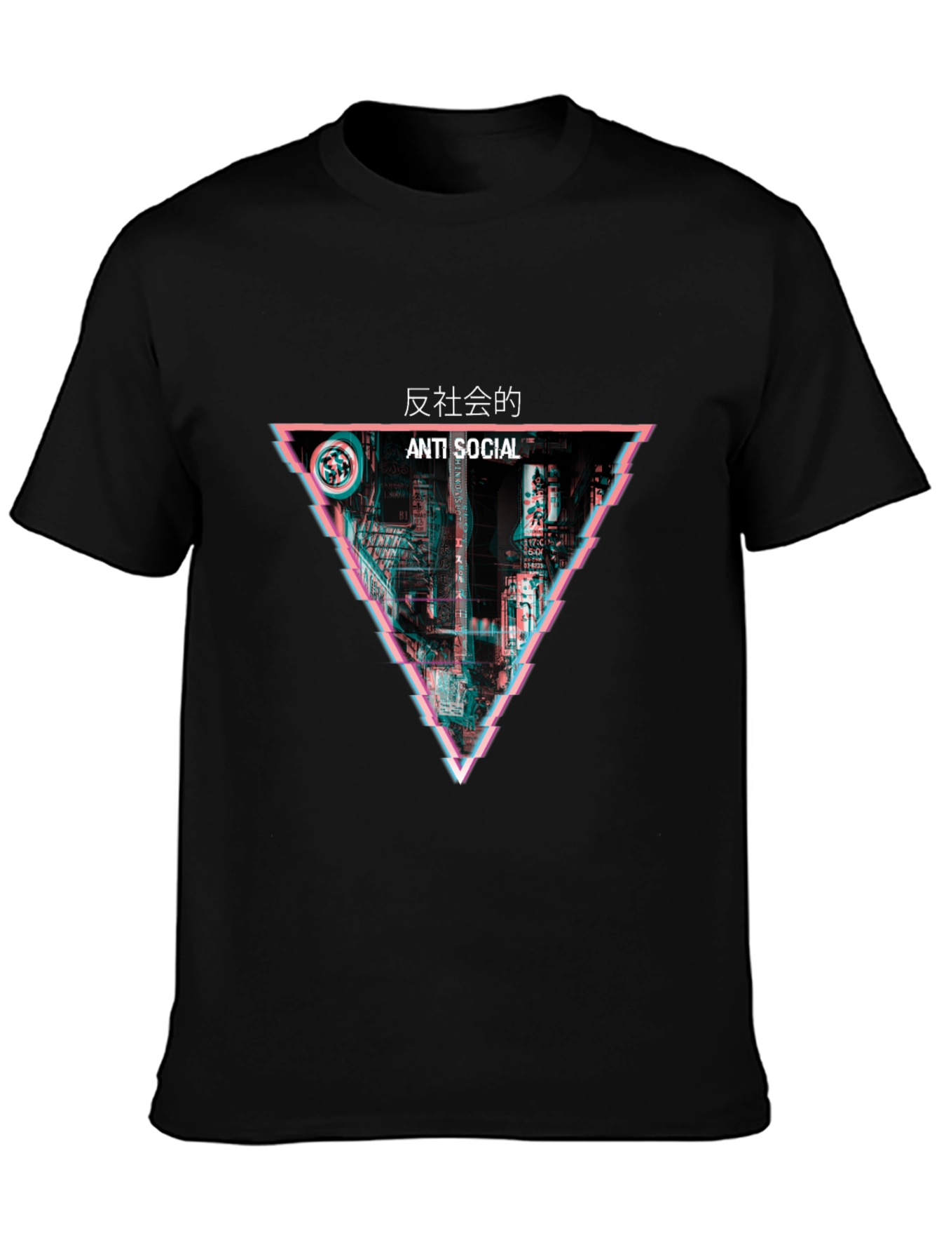 Anti-Social Graphic Tee - Urban Style