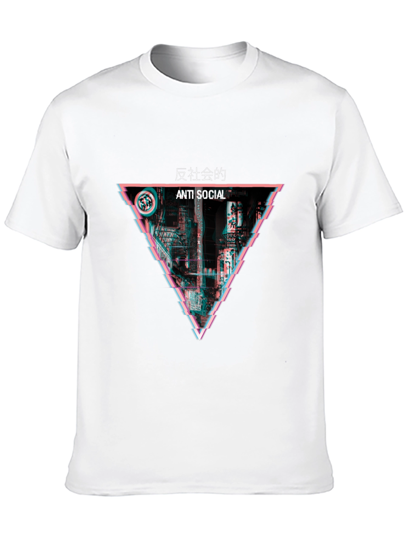 Anti-Social Graphic Tee - Urban Style