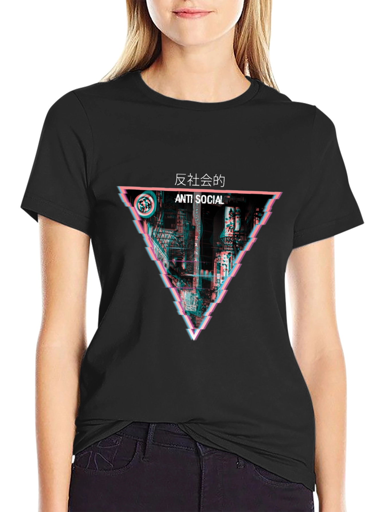 Anti-Social Graphic Tee - Urban Style