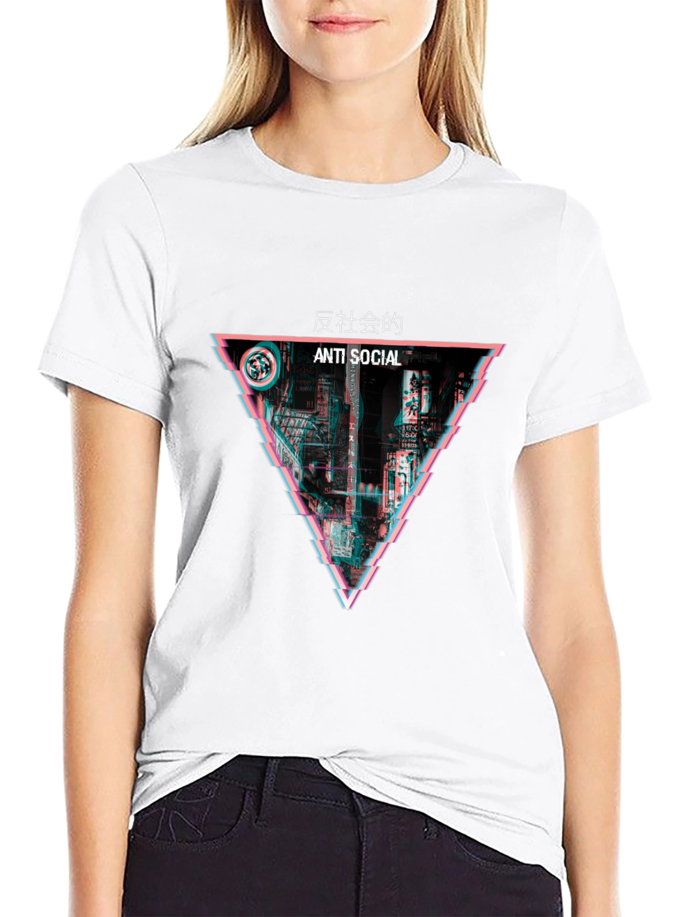 Anti-Social Graphic Tee - Urban Style