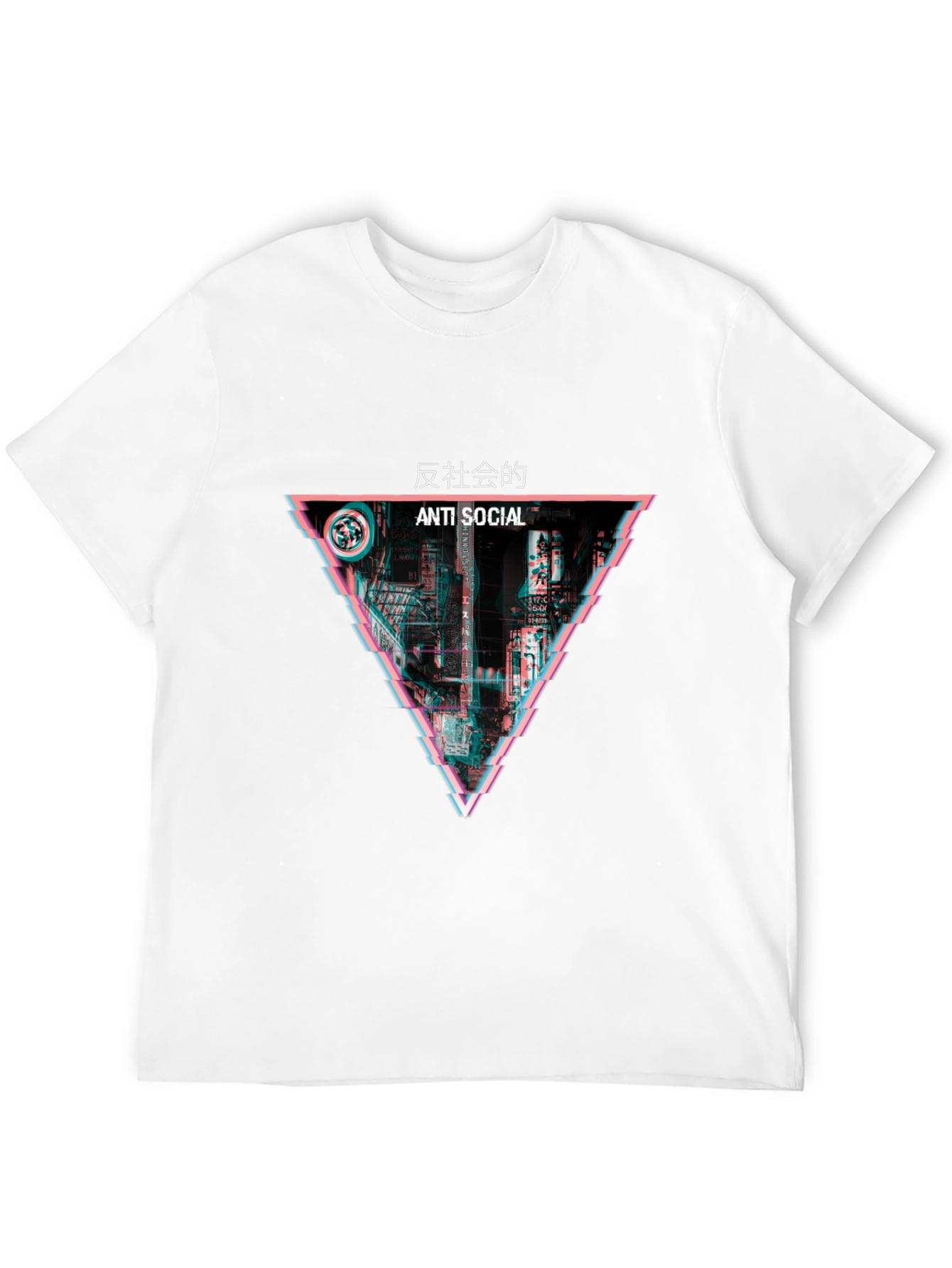 Anti-Social Graphic Tee - Urban Style