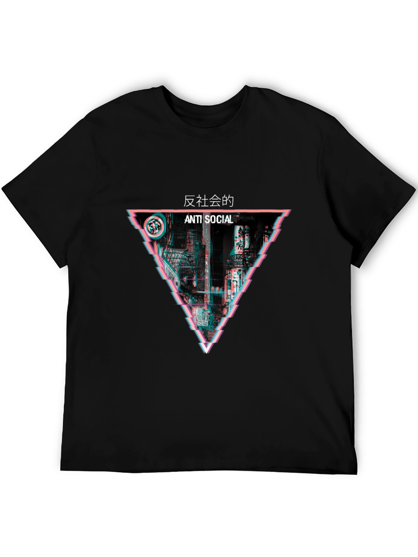 Anti-Social Graphic Tee - Urban Style