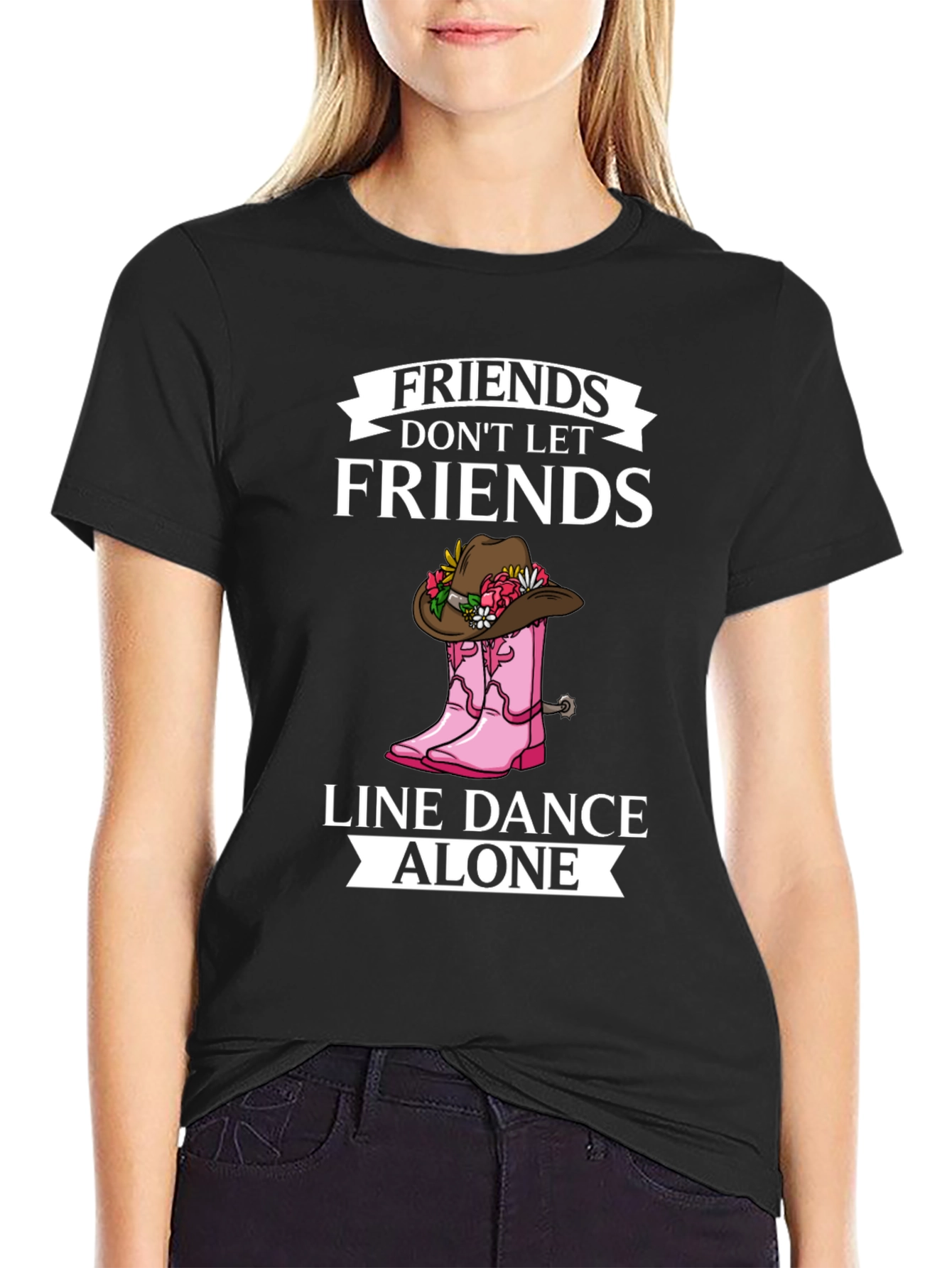 Friends Line Dance T-Shirt