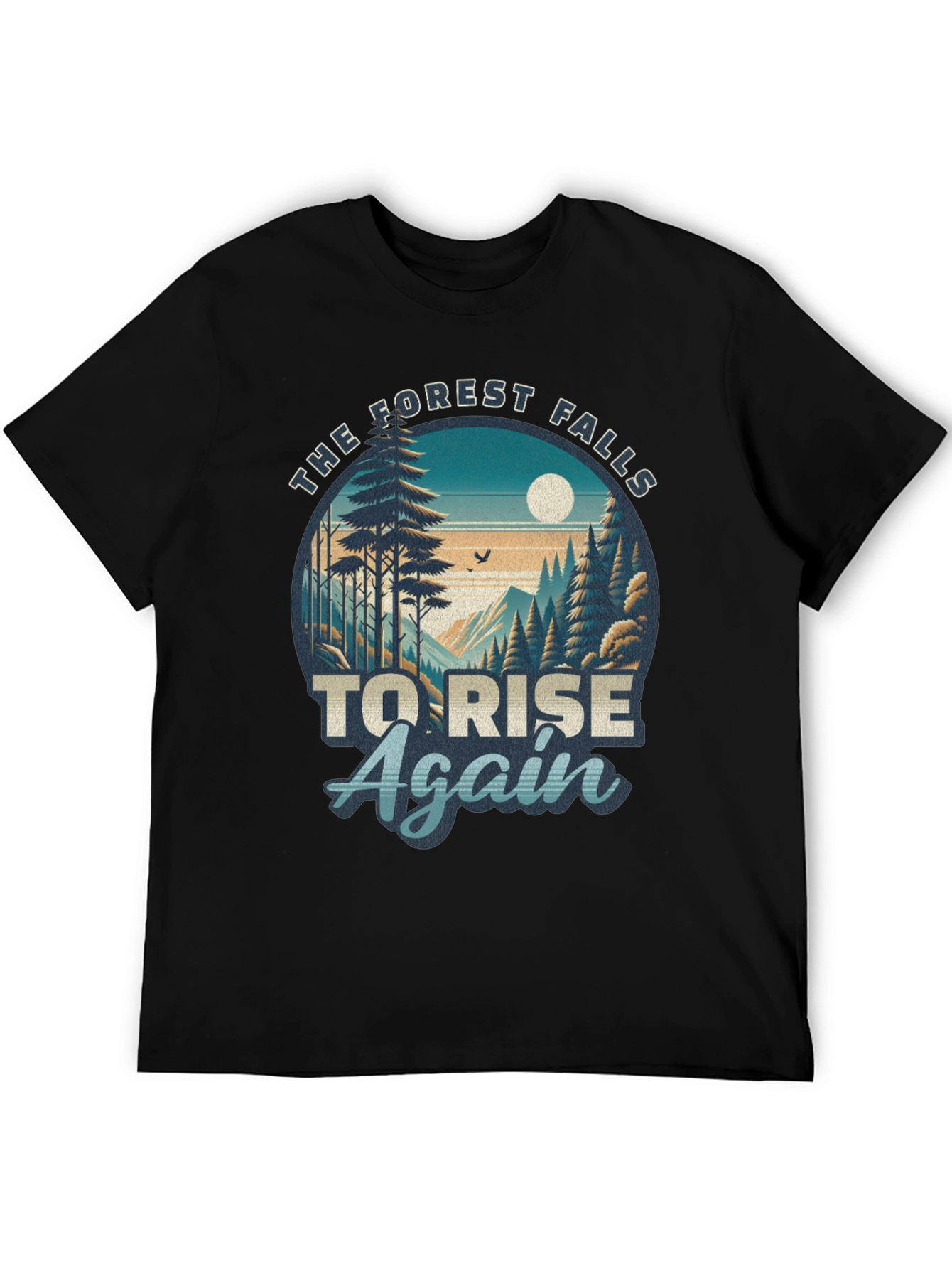 Forest Falls Graphic Tee - Rise Again Design