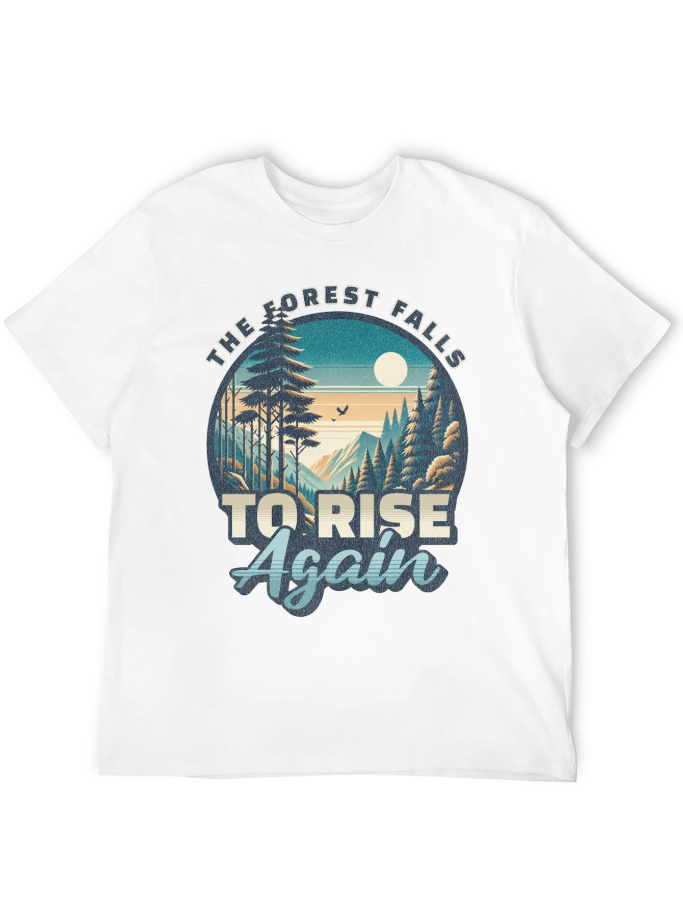 Forest Falls Graphic Tee - Rise Again Design