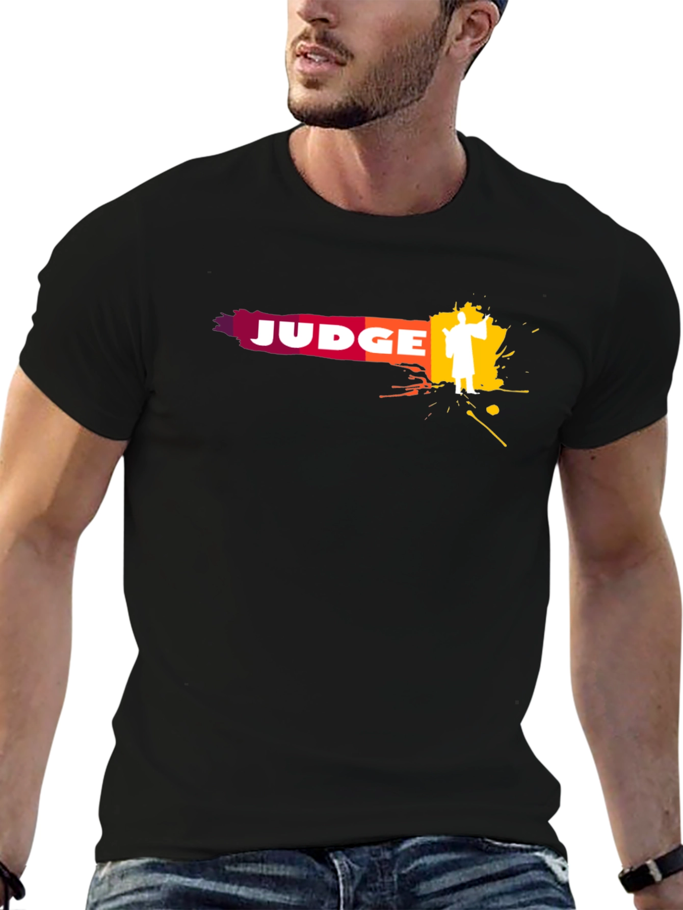 Judge T-Shirt - Artistic Graphic Tee