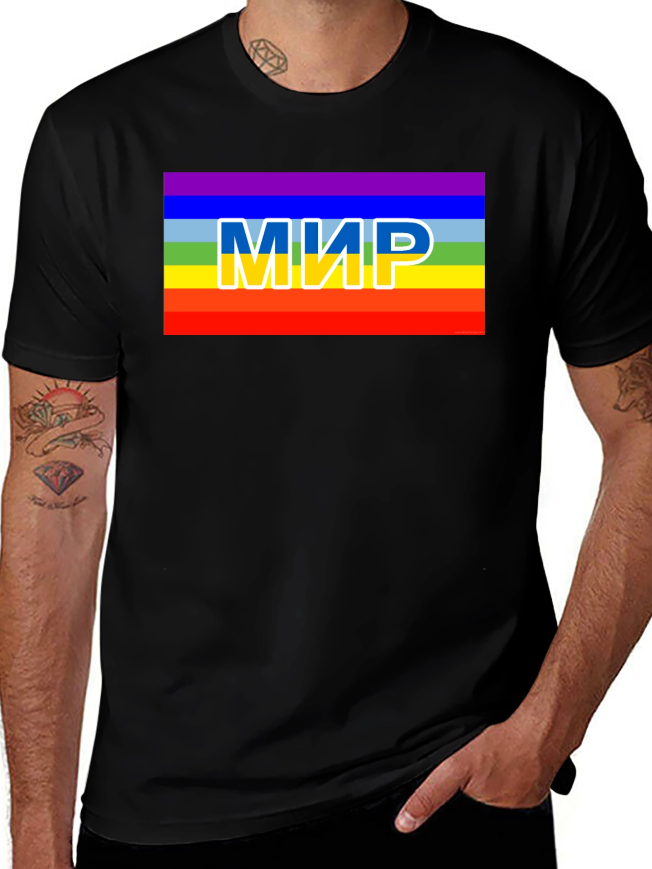 Rainbow Peace T-Shirt