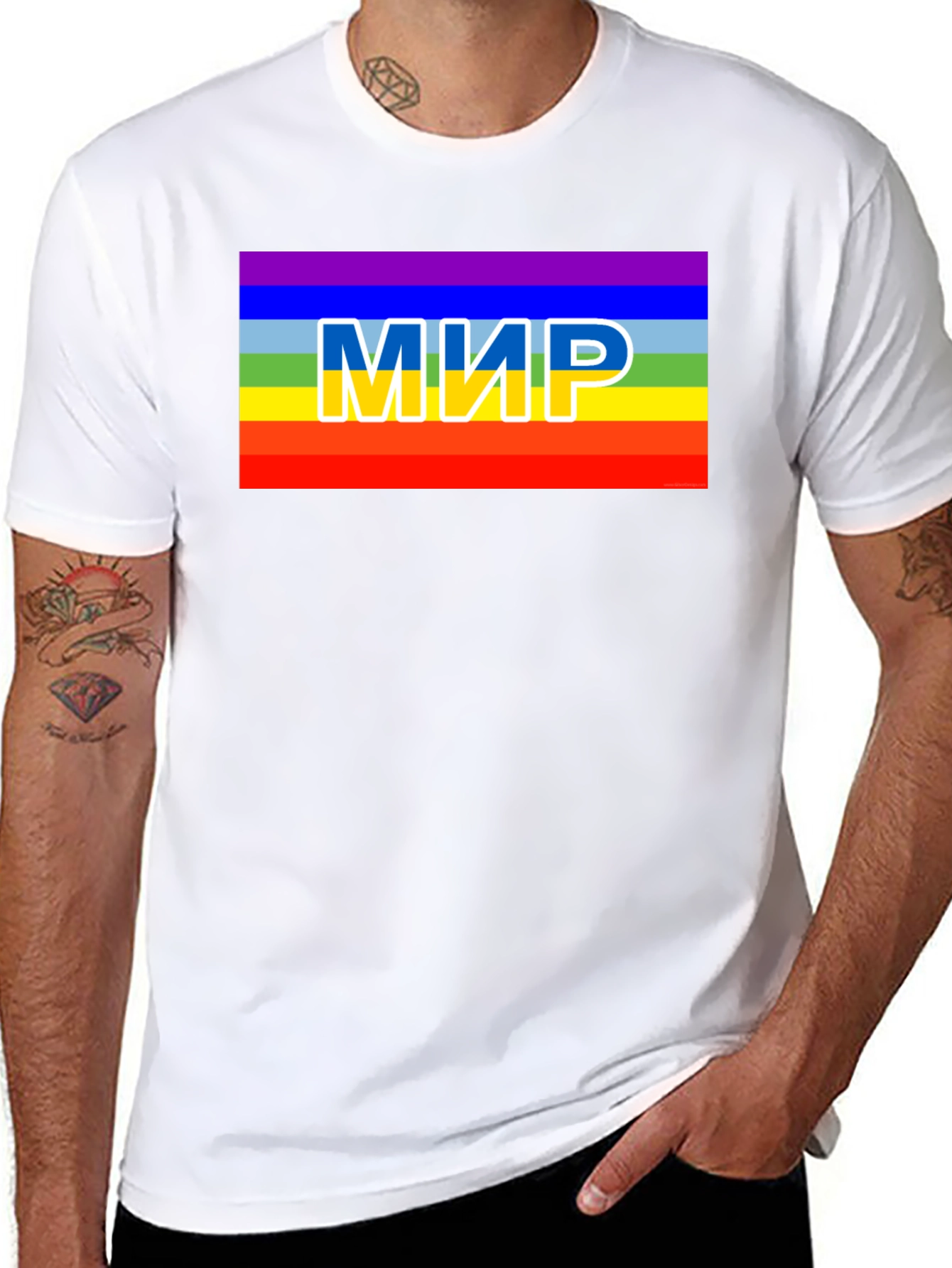 Rainbow Peace T-Shirt