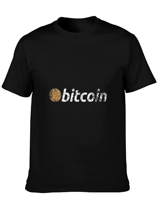 Bitcoin Graphic Tee - Crypto Currency Fan Apparel