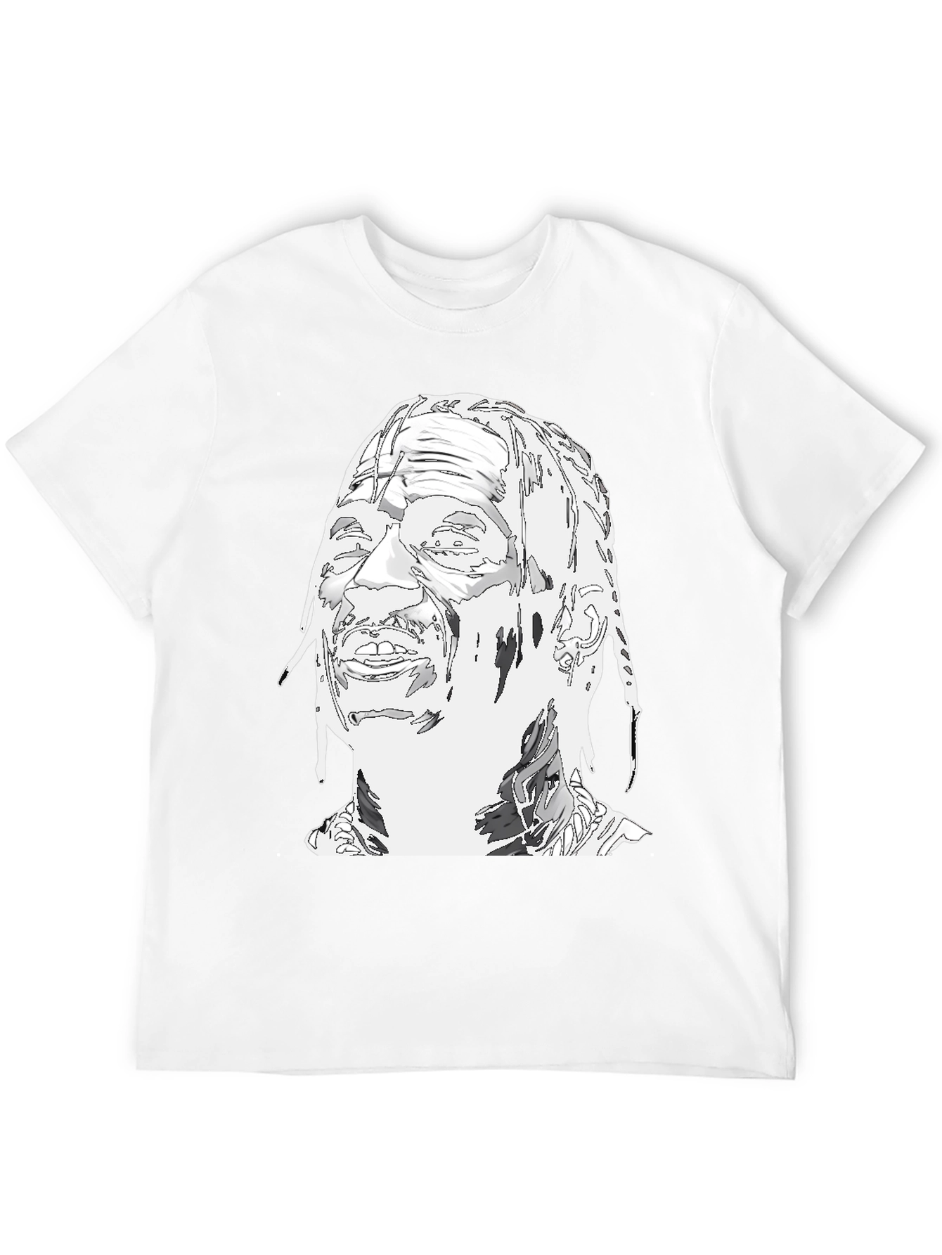 Travis Scott Portrait Black T-Shirt