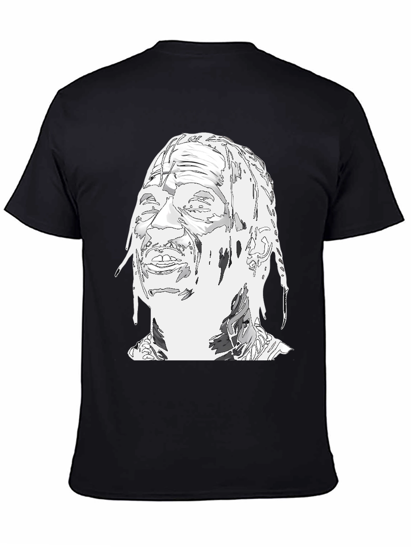 Travis Scott Portrait Black T-Shirt