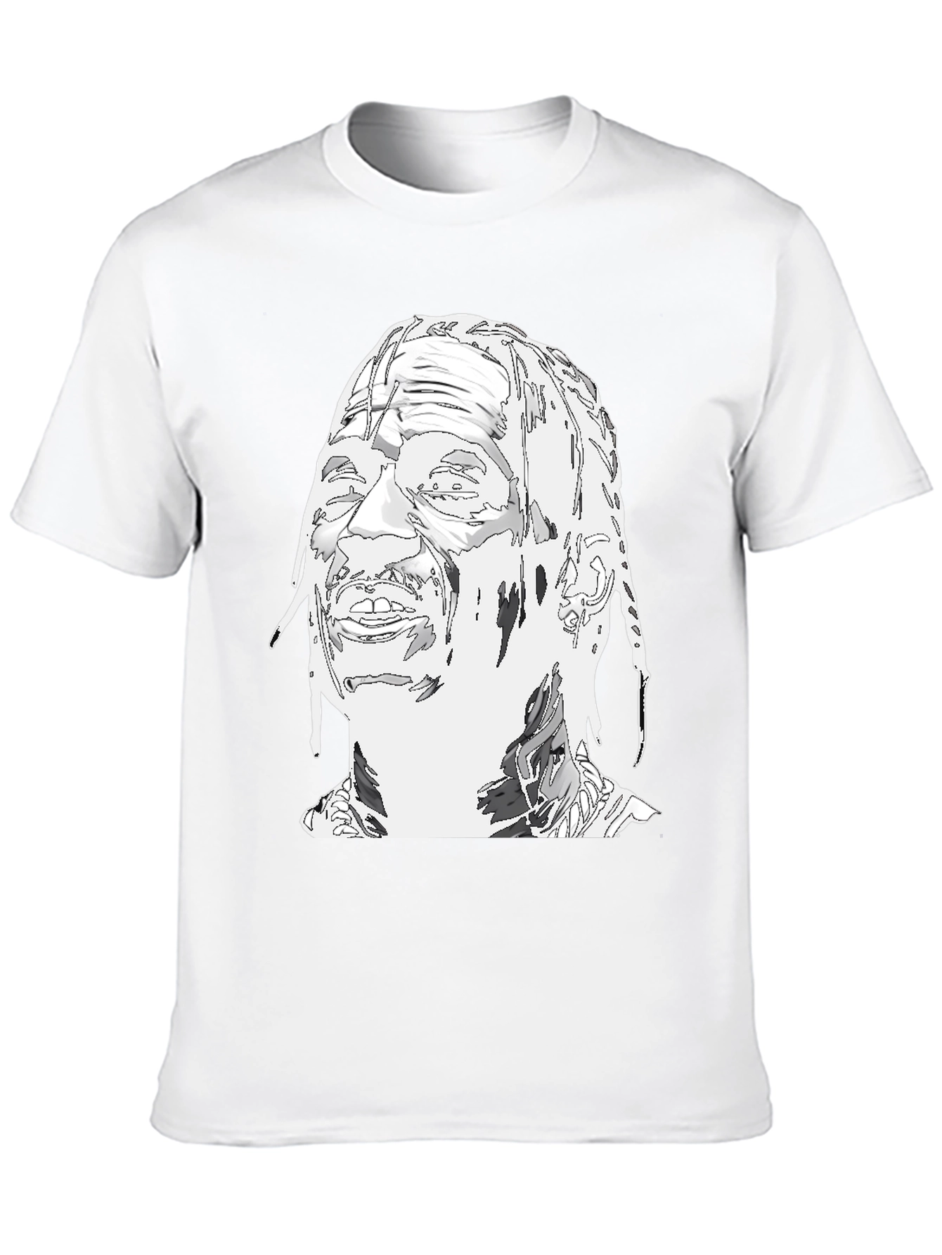 Travis Scott Portrait Black T-Shirt