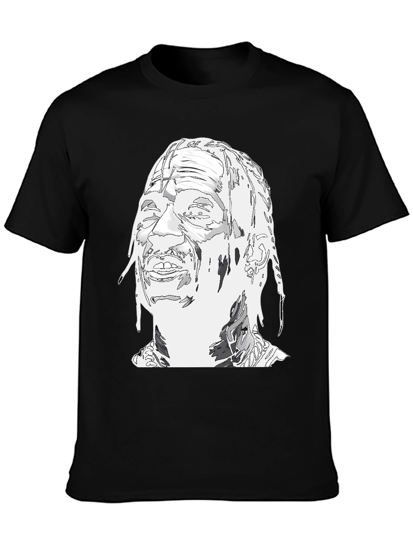 Travis Scott Portrait Black T-Shirt