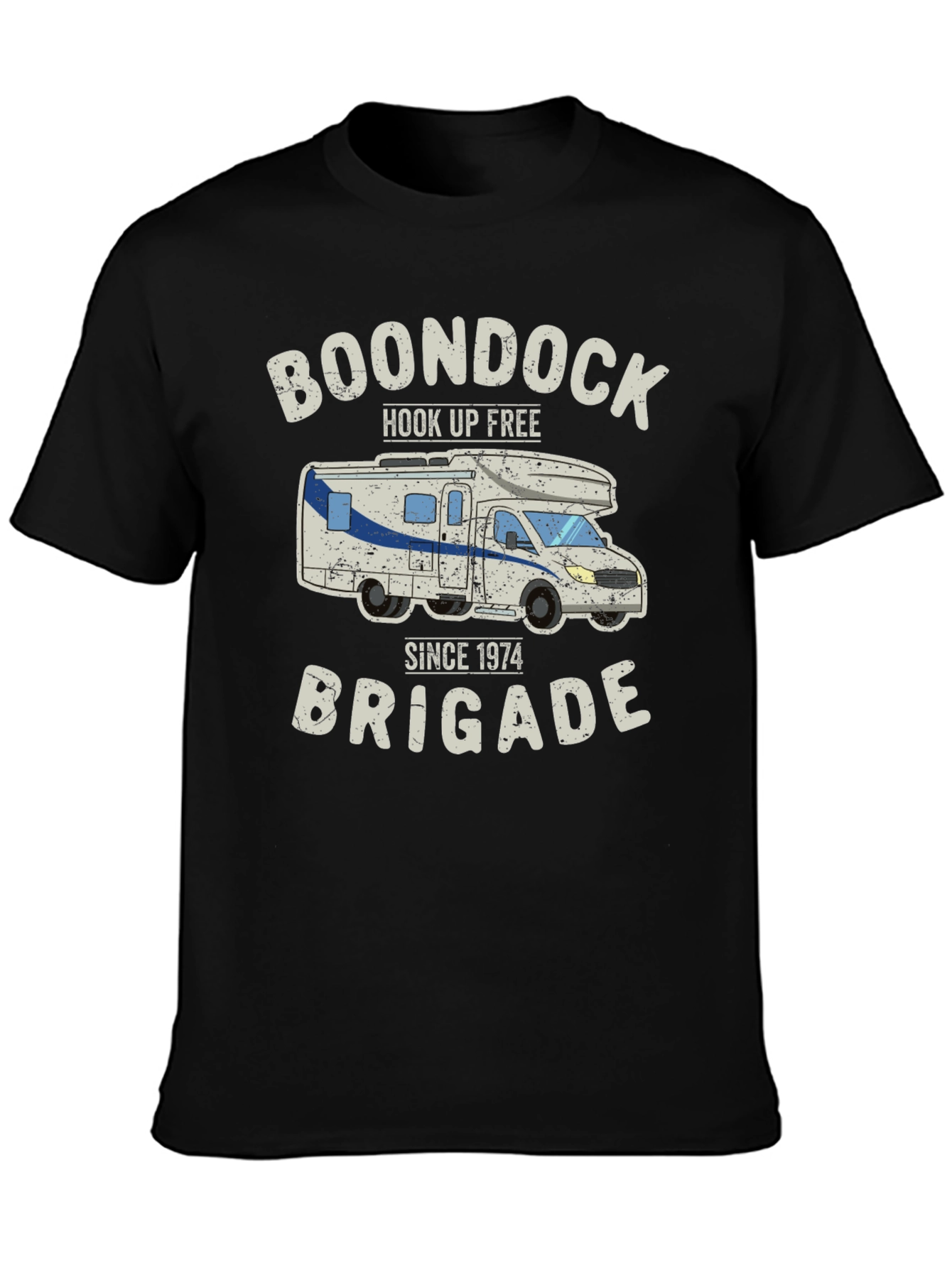 Boondock Brigade Graphic T-Shirt - Hook Up Free