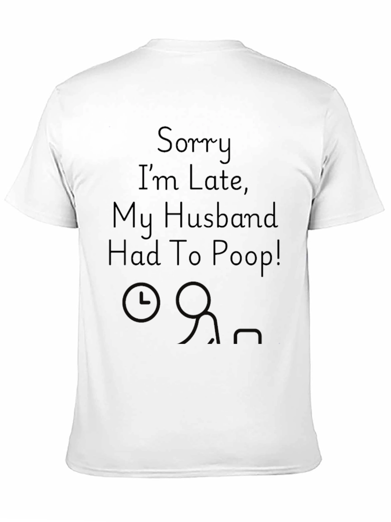Funny Husband Poop T-Shirt