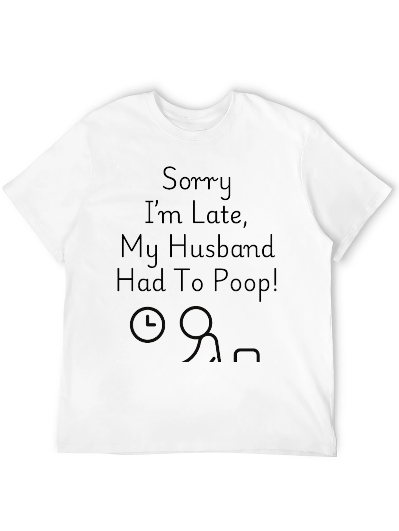 Funny Husband Poop T-Shirt