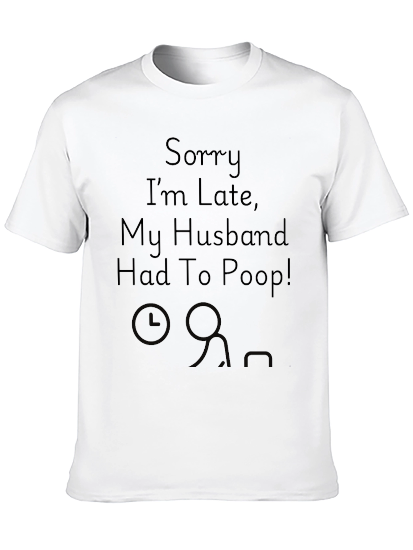 Funny Husband Poop T-Shirt