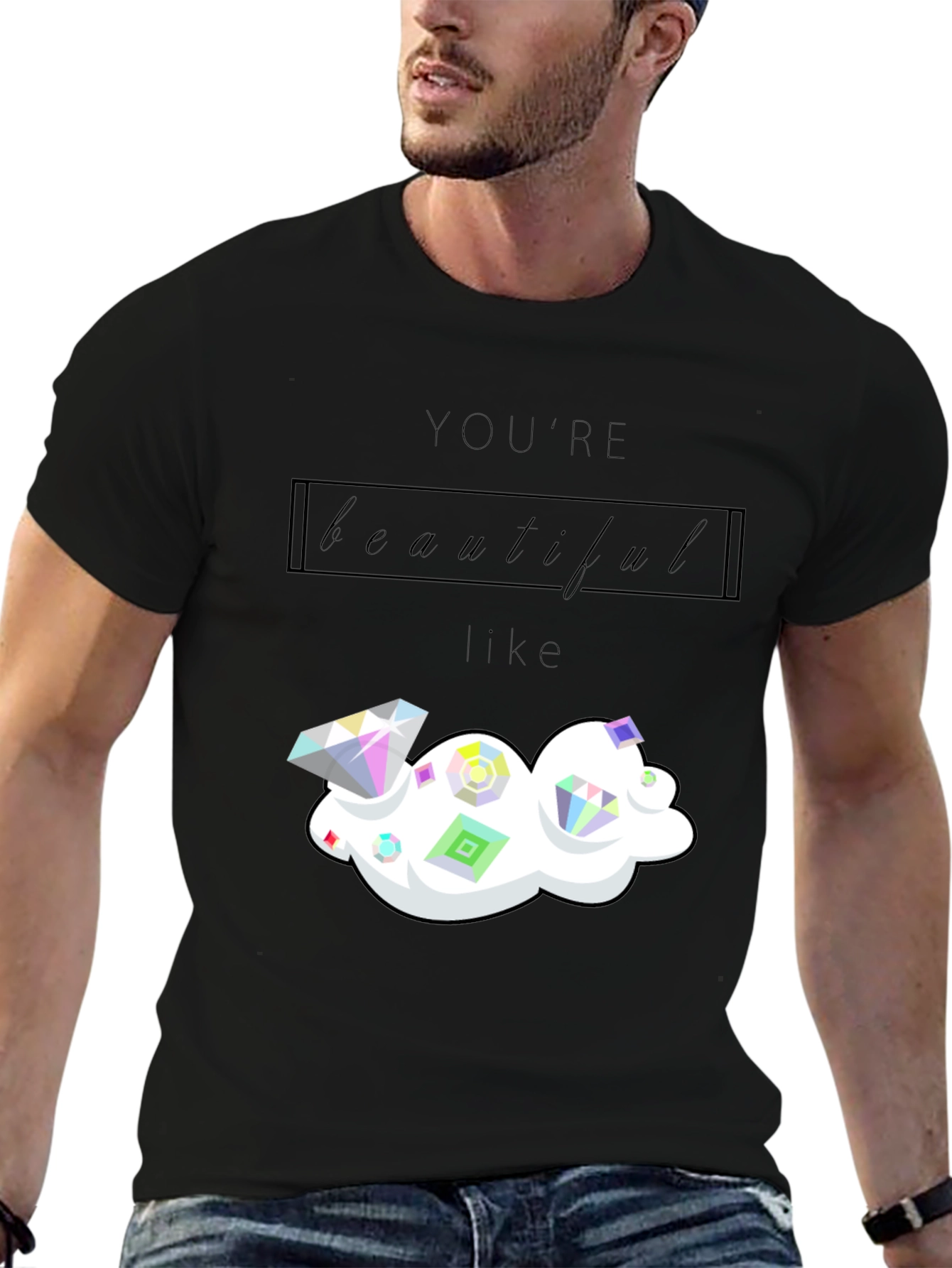 Youre Beautiful Like Diamond Graphic Tee