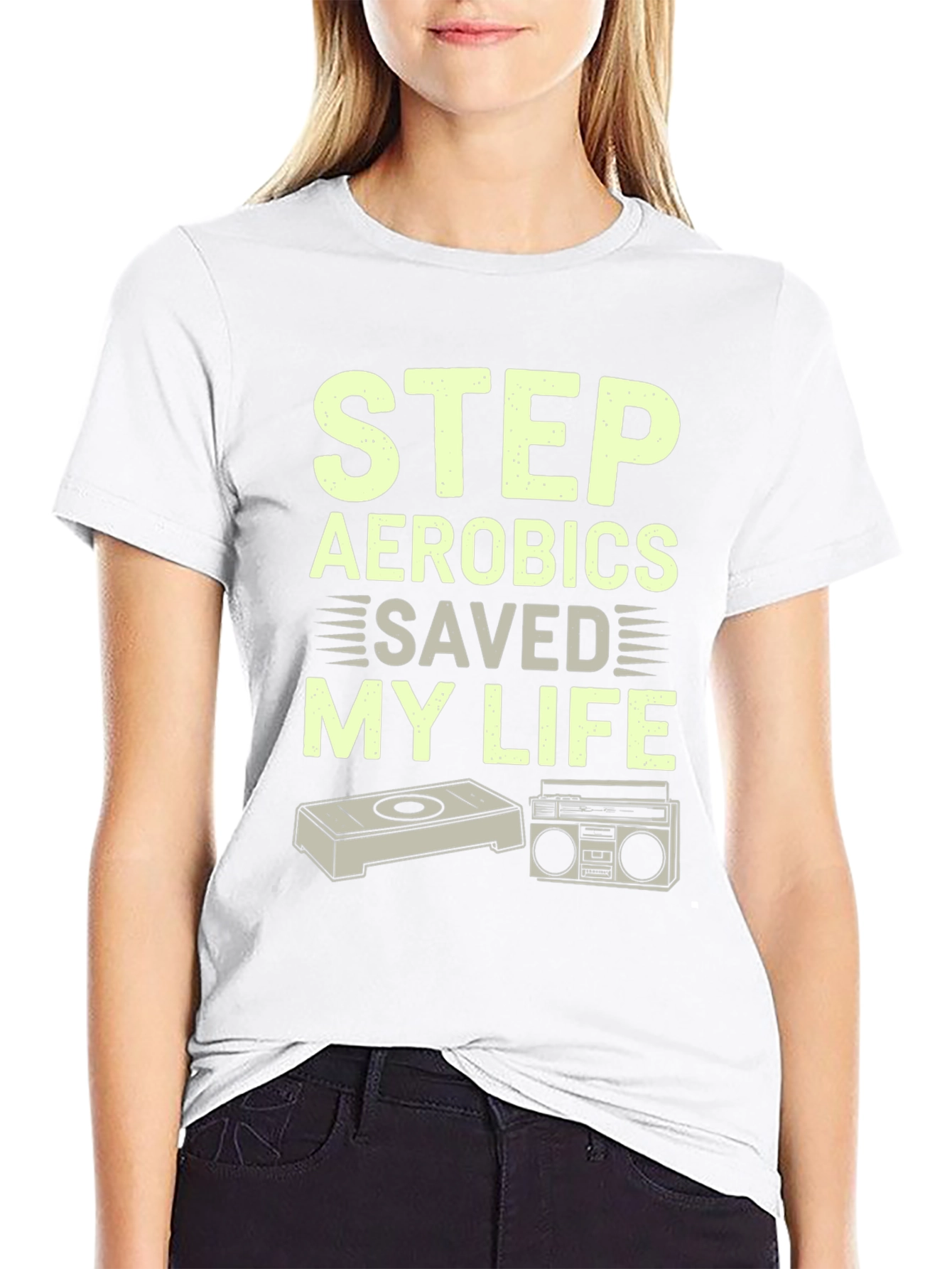 Step Aerobics Saved My Life T-Shirt