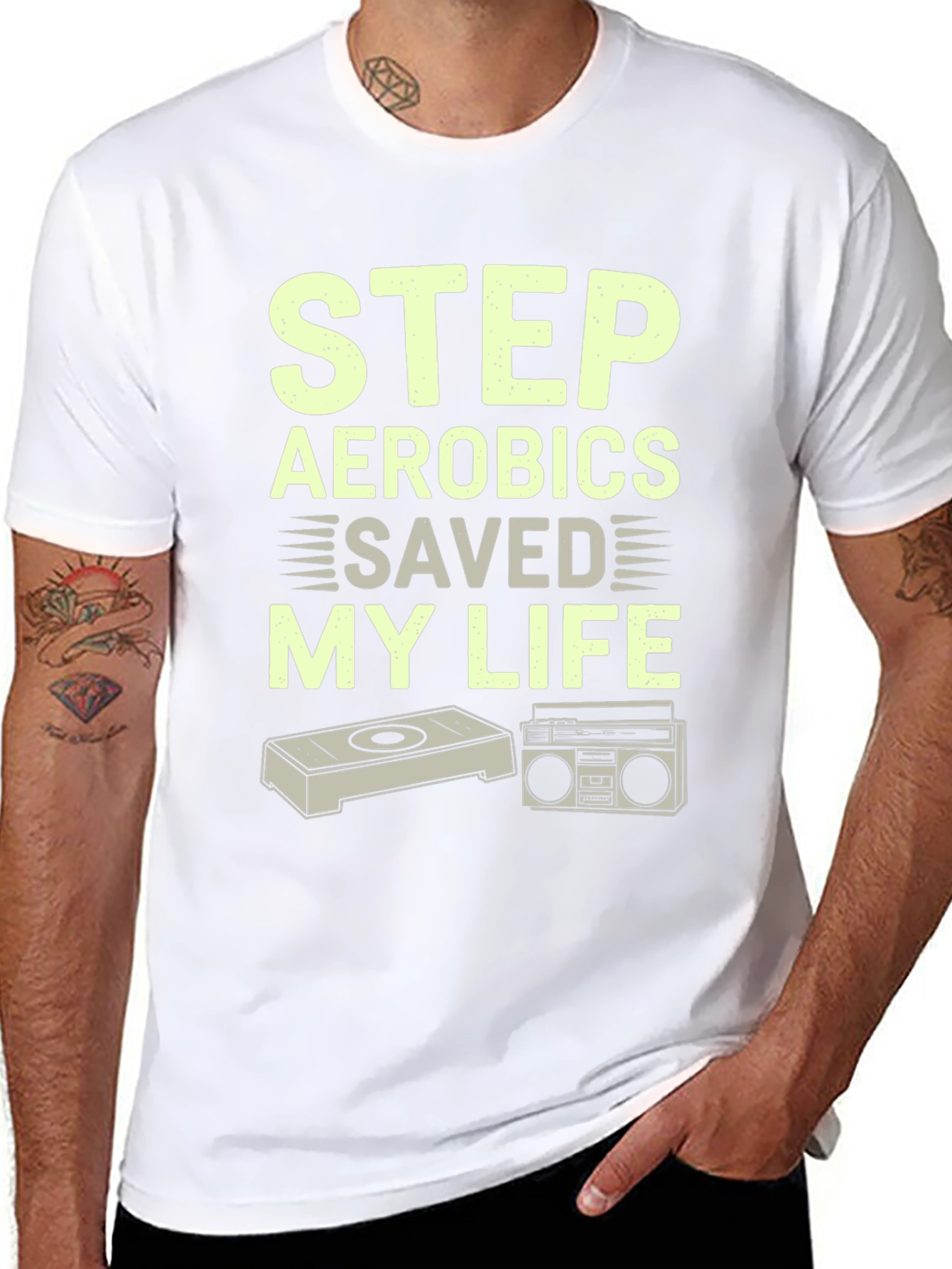 Step Aerobics Saved My Life T-Shirt