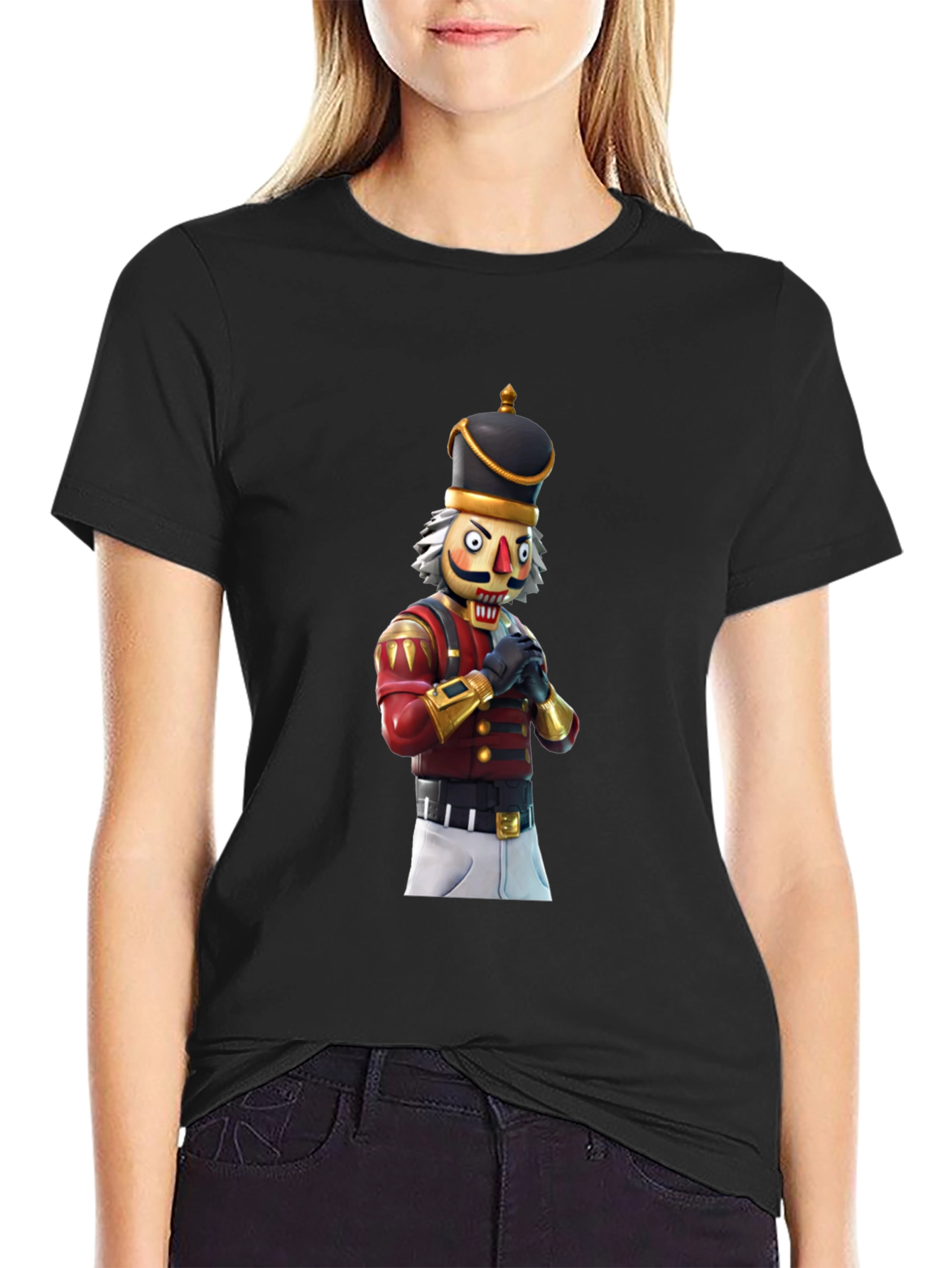 Nutcracker Fortnite T-Shirt Black