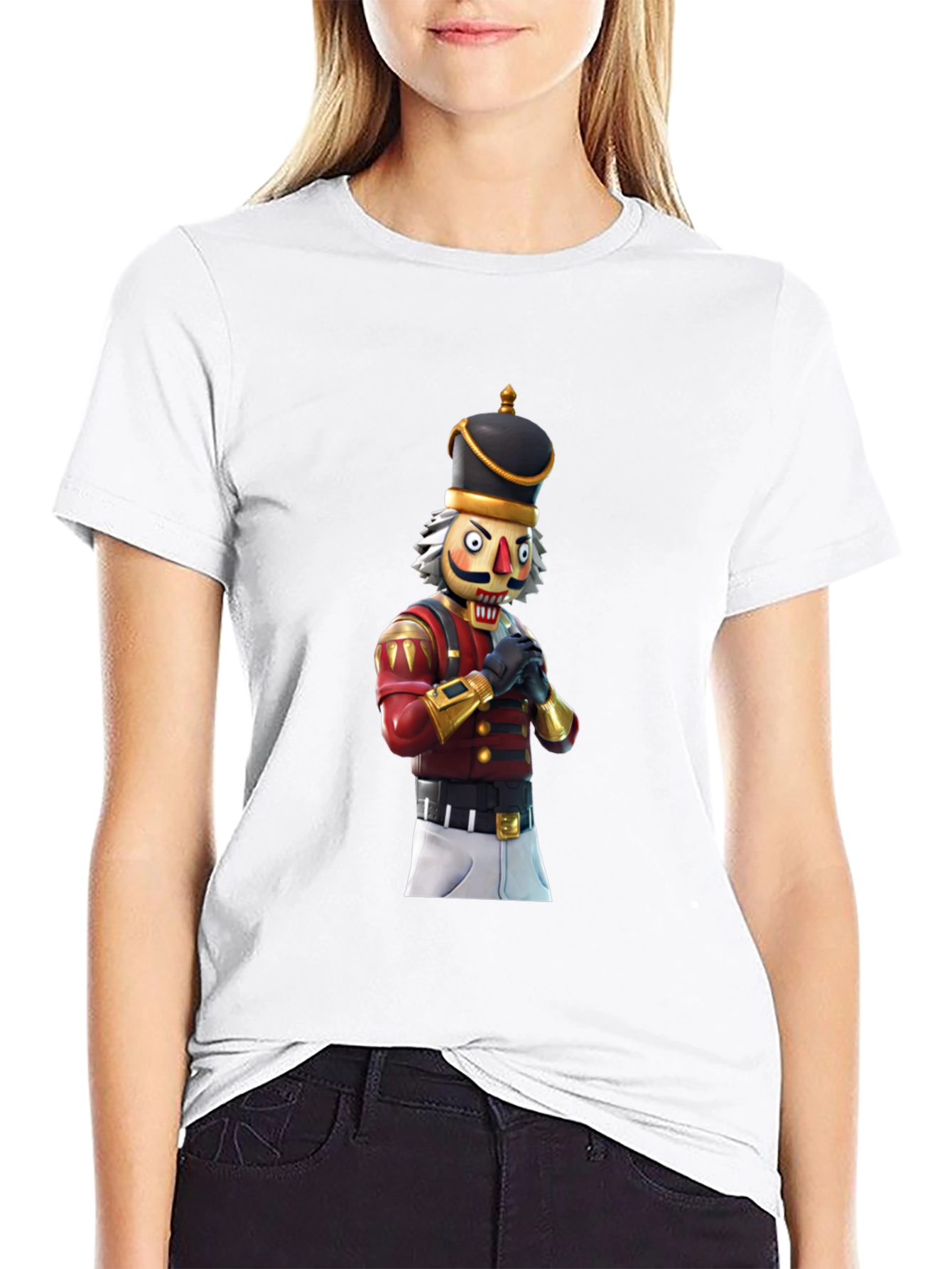 Nutcracker Fortnite T-Shirt Black