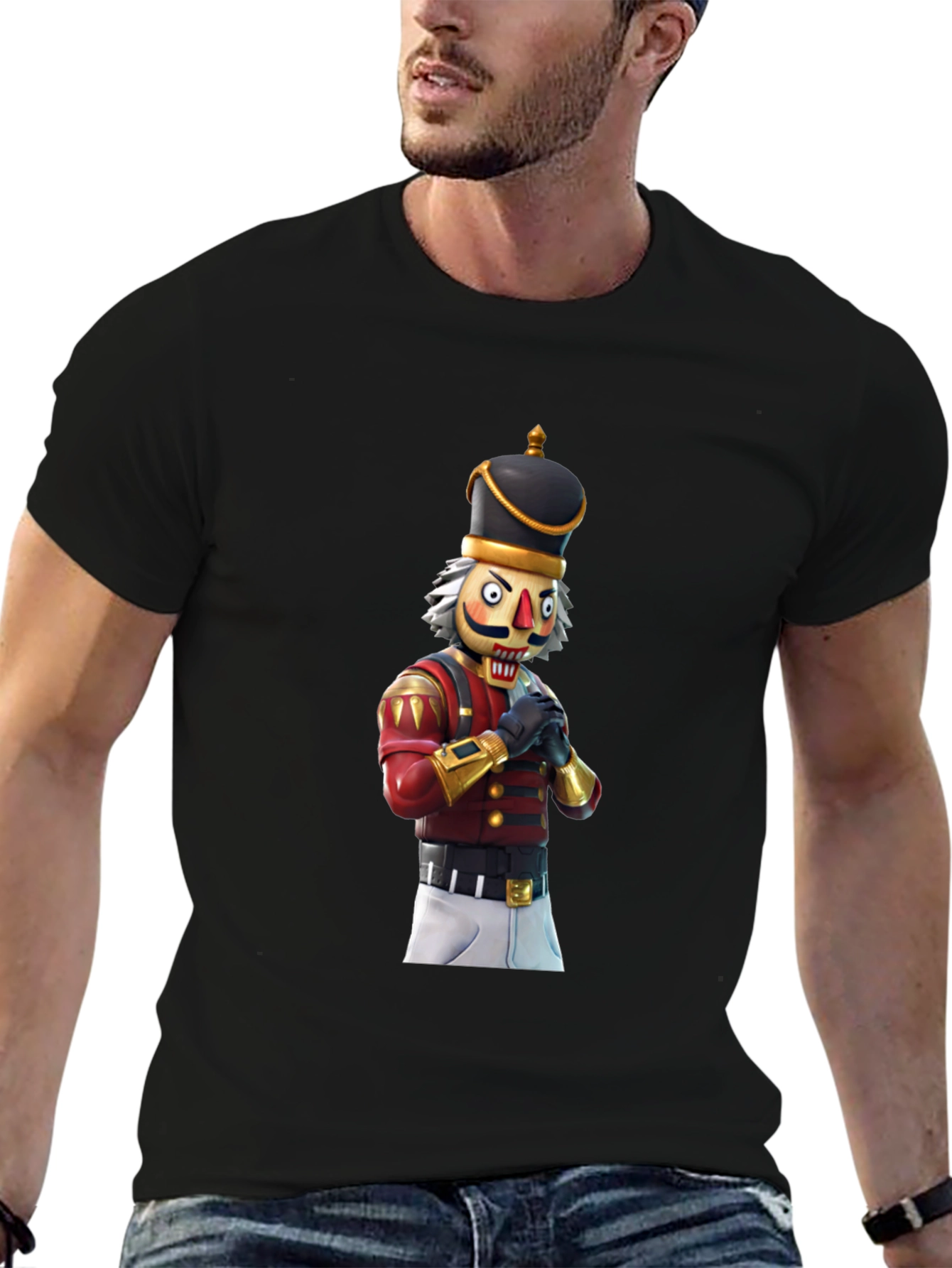 Nutcracker Fortnite T-Shirt Black