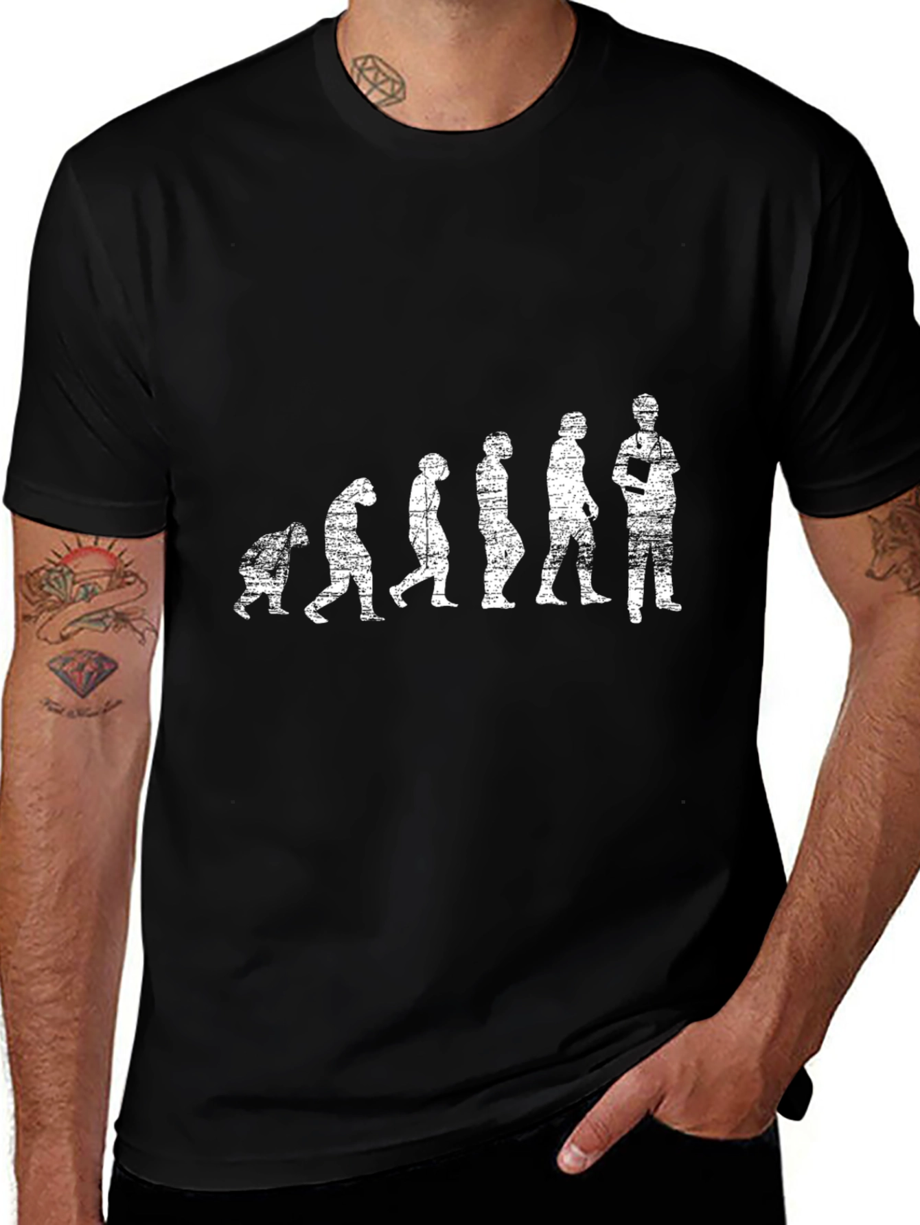 Evolution of a Doctor T-Shirt