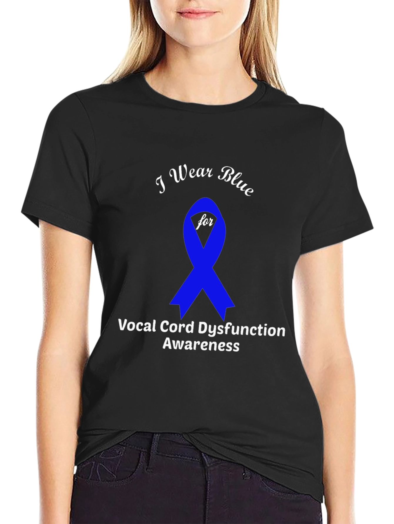 Vocal Cord Dysfunction Awareness T-Shirt