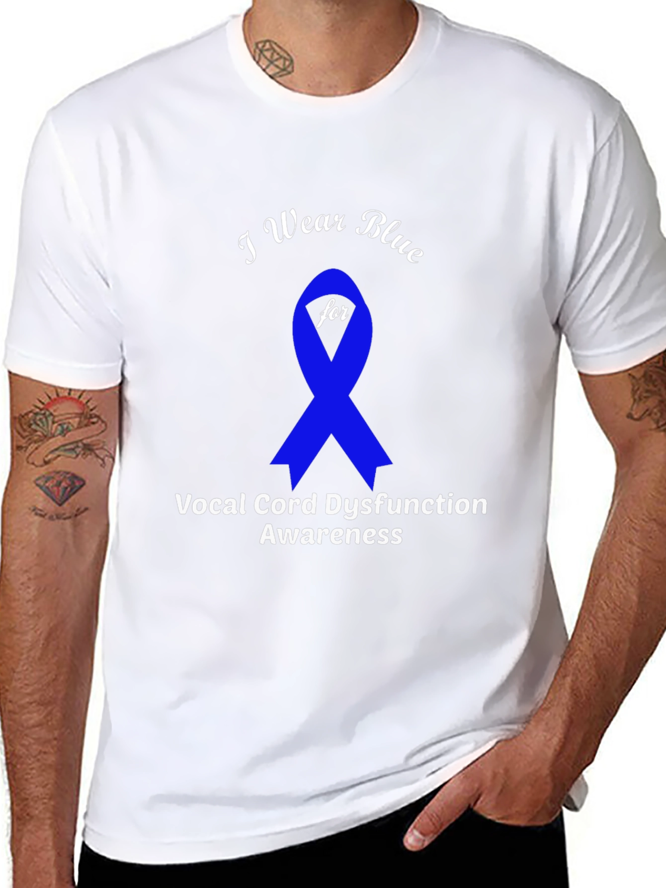 Vocal Cord Dysfunction Awareness T-Shirt