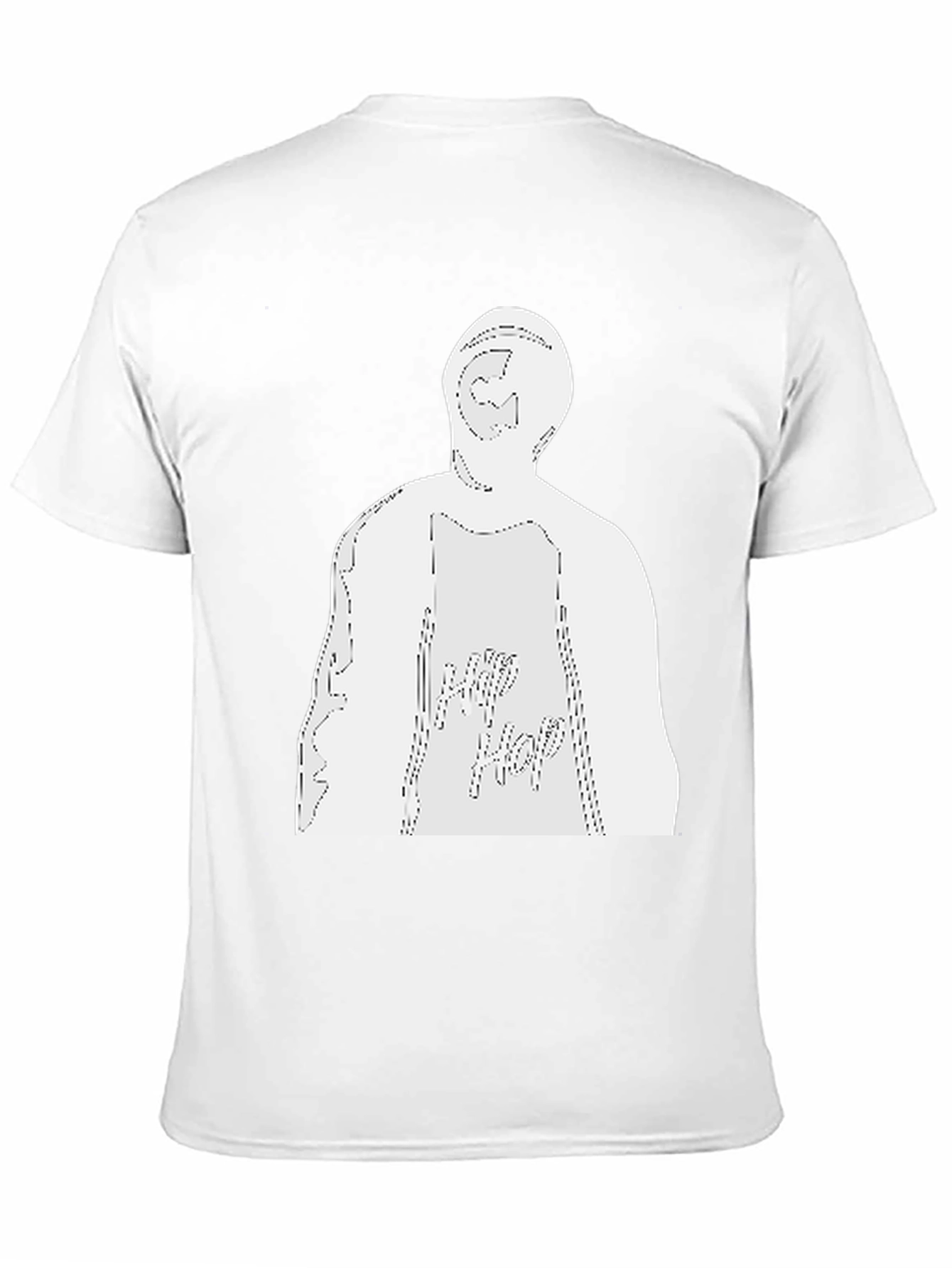 Hip Hop Graphic Black T-Shirt - Streetwear Style