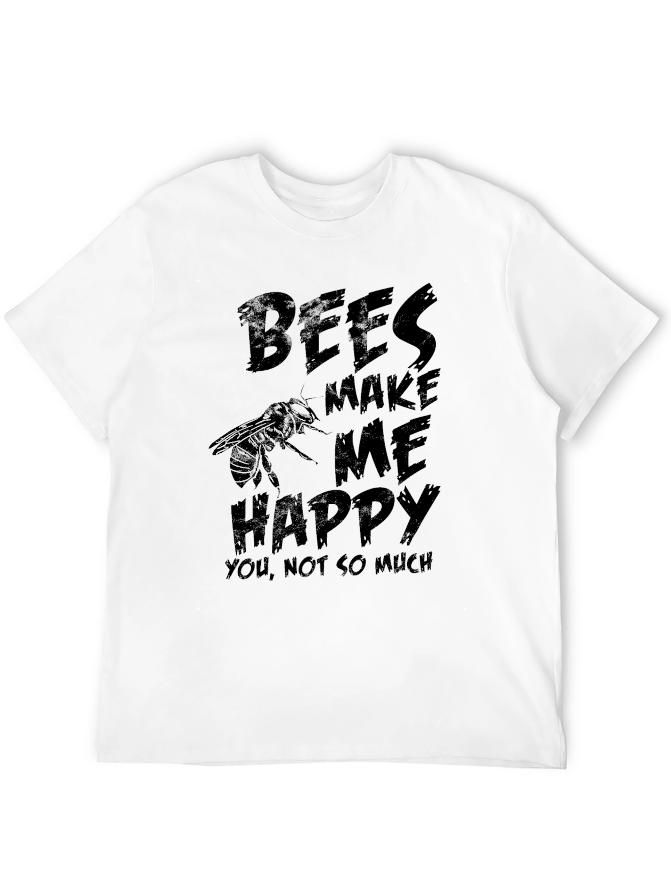 Bees Make Me Happy Graphic T-Shirt