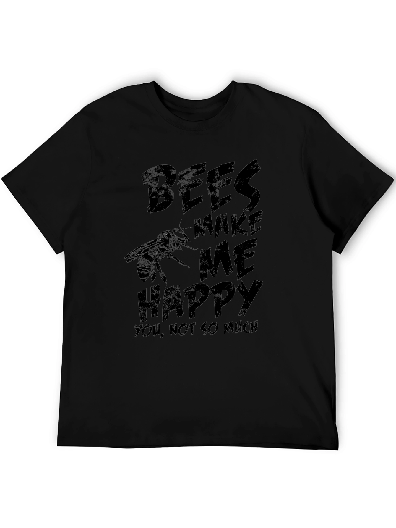 Bees Make Me Happy Graphic T-Shirt