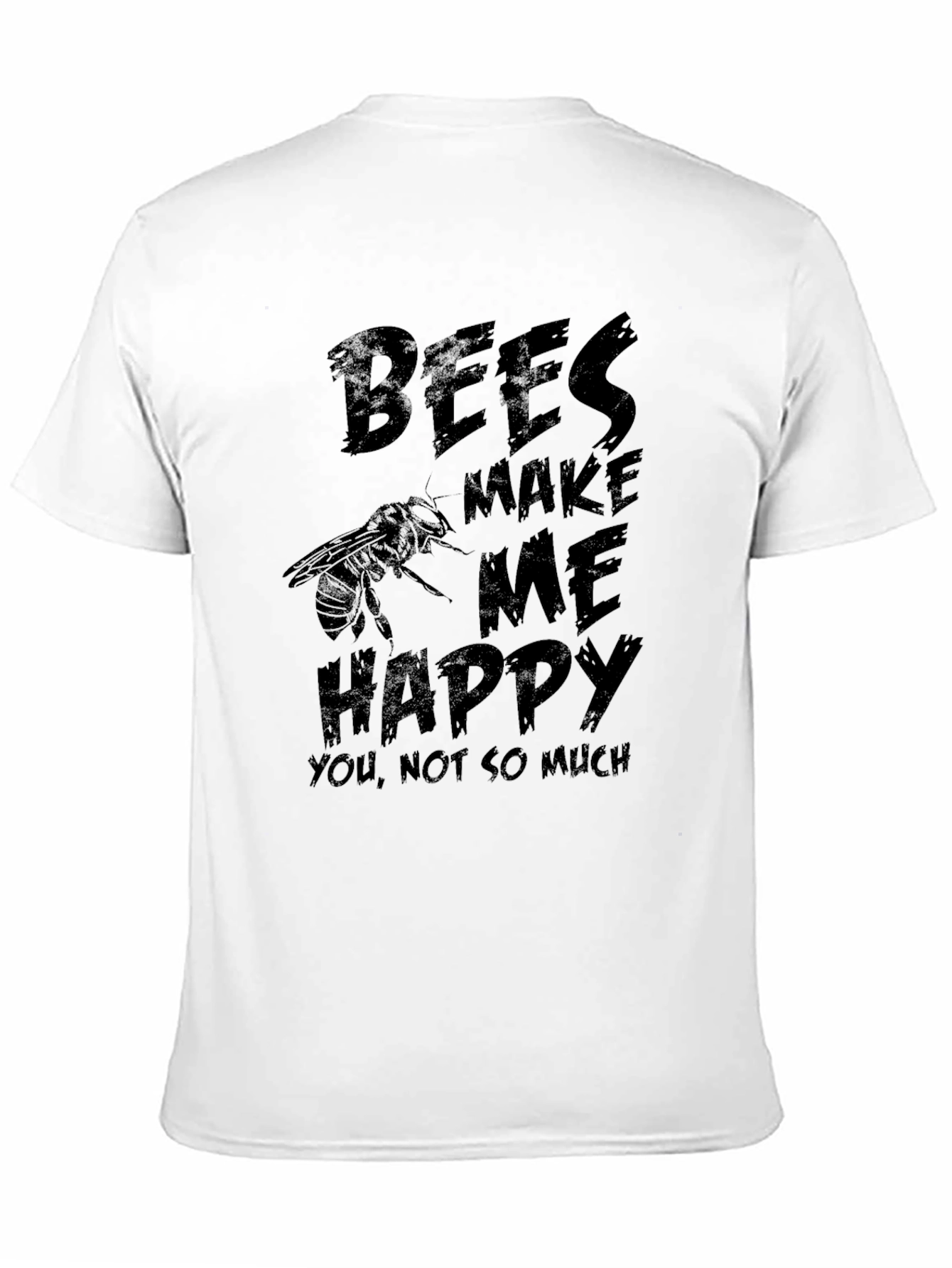 Bees Make Me Happy Graphic T-Shirt